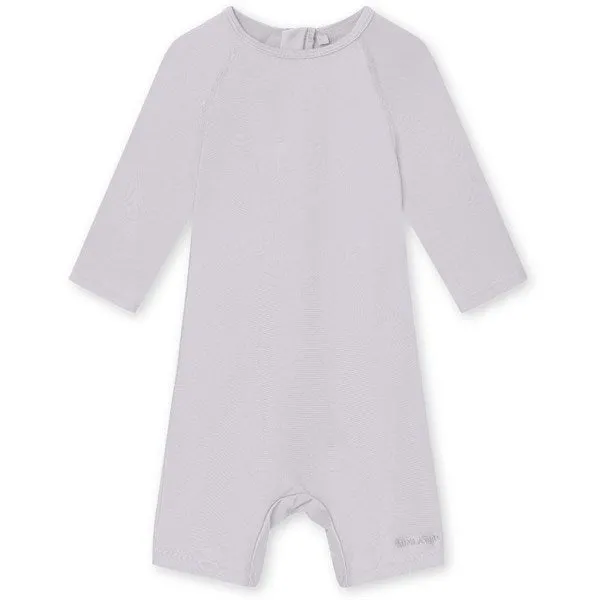 MINI A TURE Goldie UV50  Jumpsuit Purple Raindrops