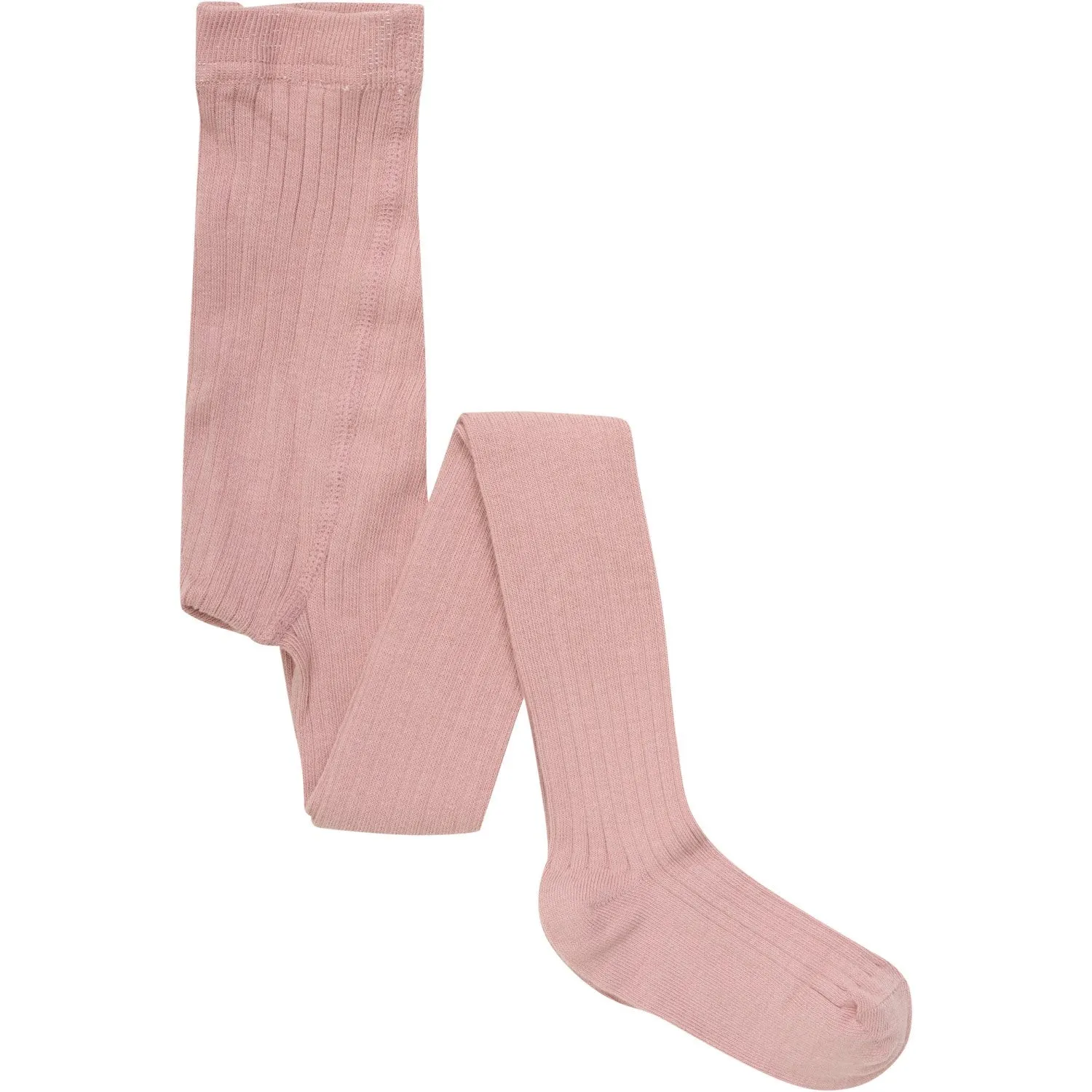 Minymo Ash Rose Tights Solid Rib 2-Pack
