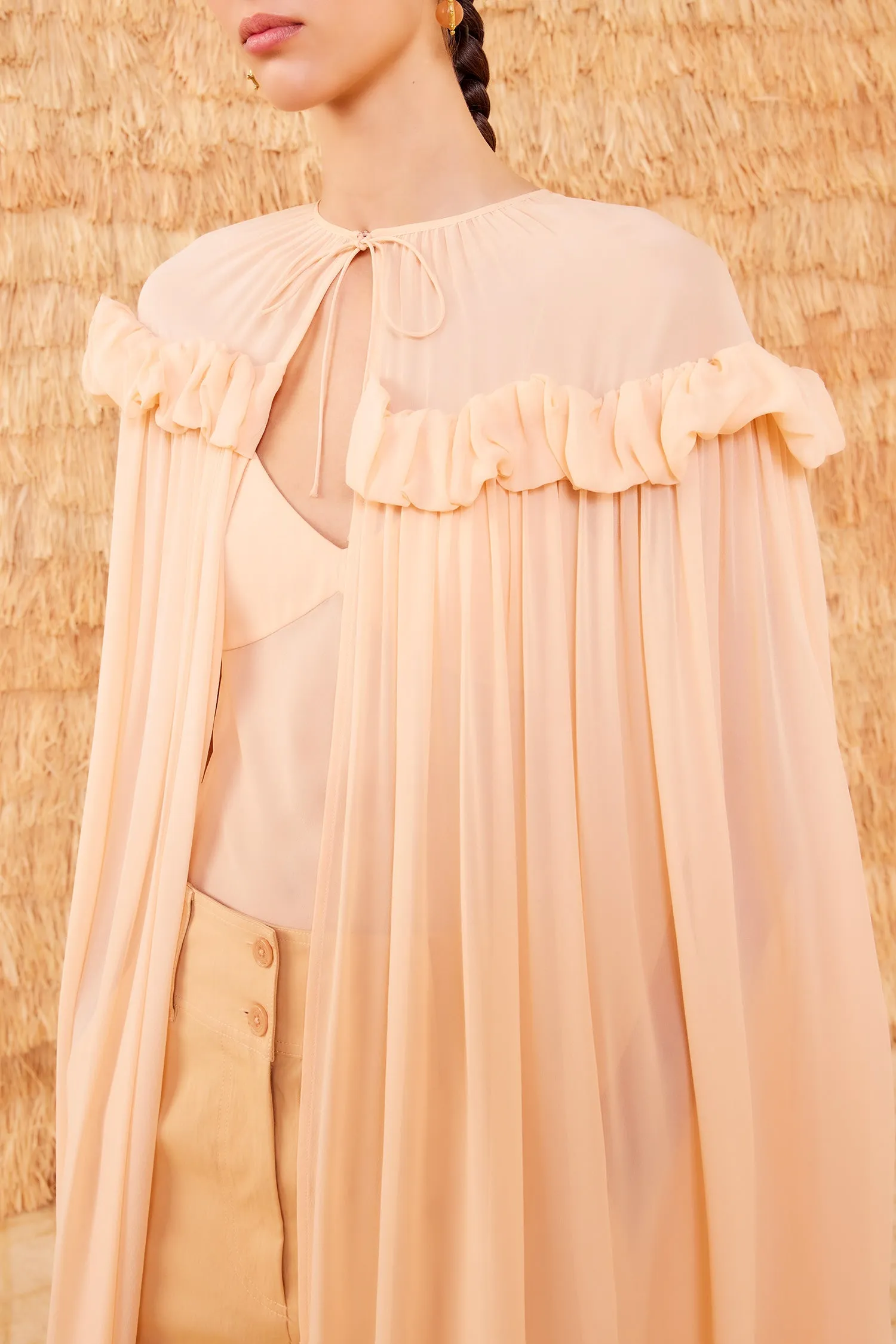 Mirelle Cape - Peony Ulla Johnson