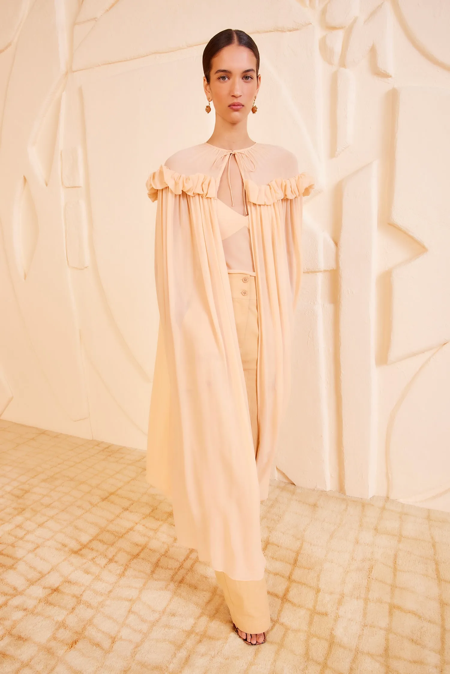 Mirelle Cape - Peony Ulla Johnson