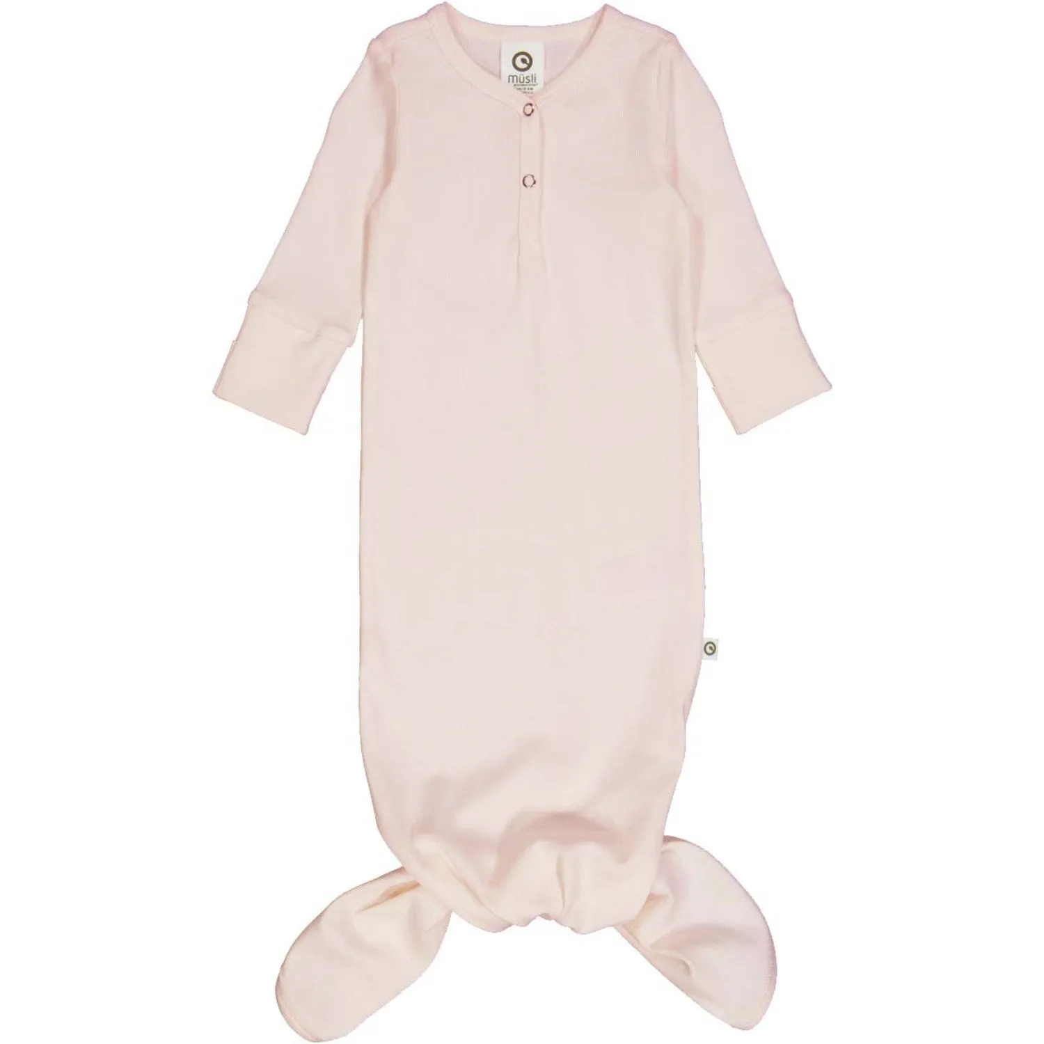 Müsli Nightingale Rib Sleeping Bag Suit with Knot