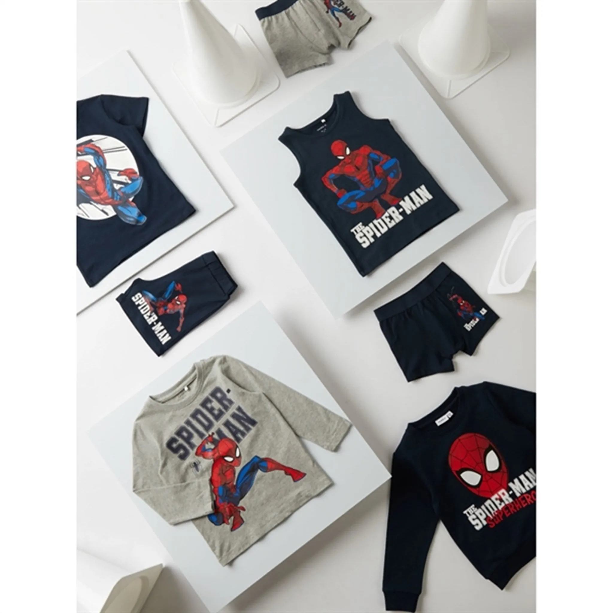 Name it Dark Sapphire Noz Spiderman Boxershorts 2-pack