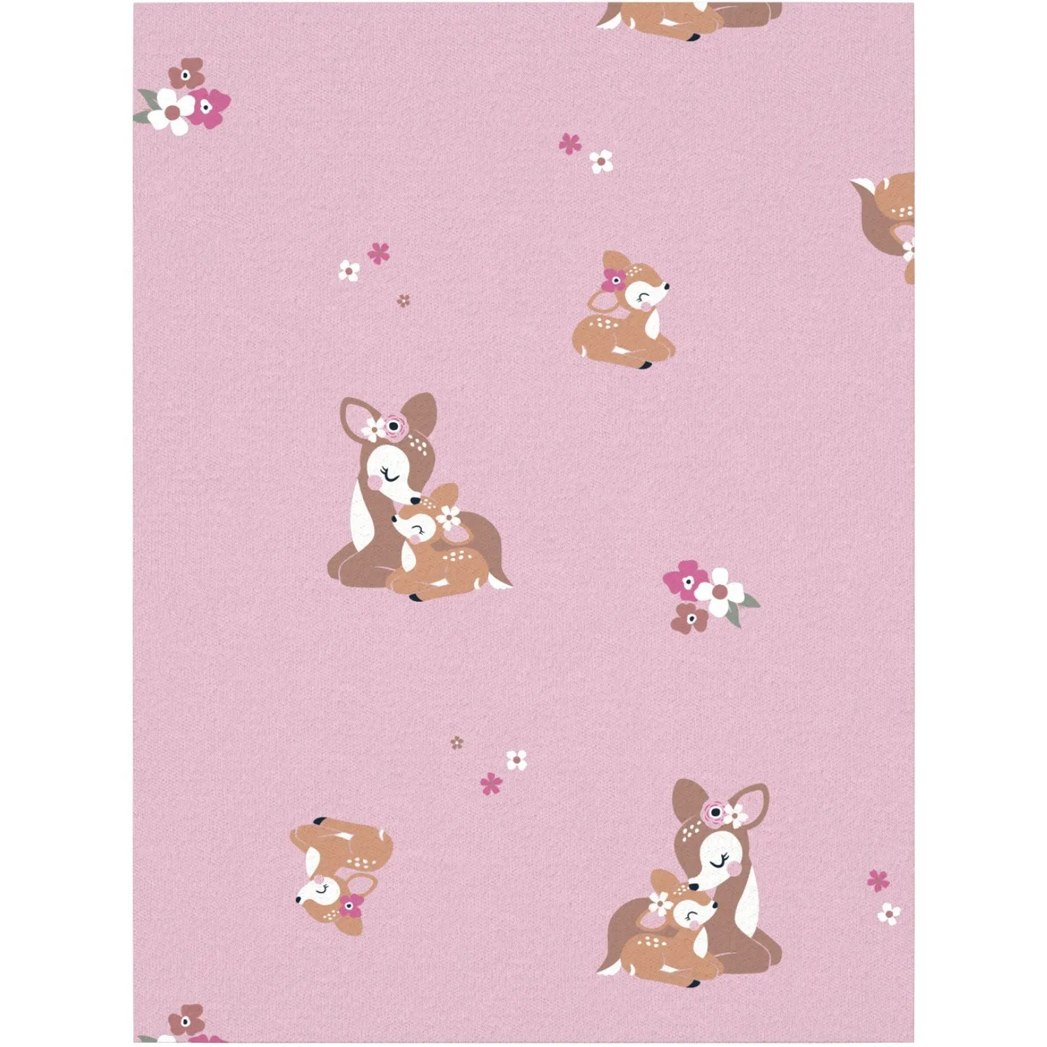 Name It Ibis Rose Nightsuit 2-pack Zip Rose Deer Noos