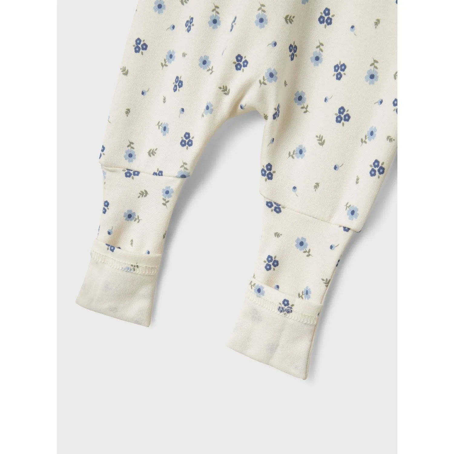 Name It Jet Stream Nightsuit 2-Pack Zip Jet Flower Noos