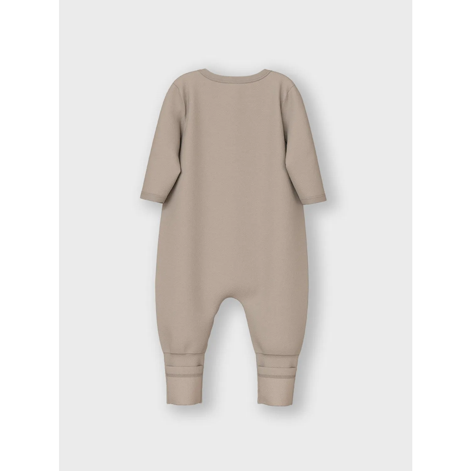 Name It Oxford Tan Nightsuit 2-pack Zip Oxford Bear Noos