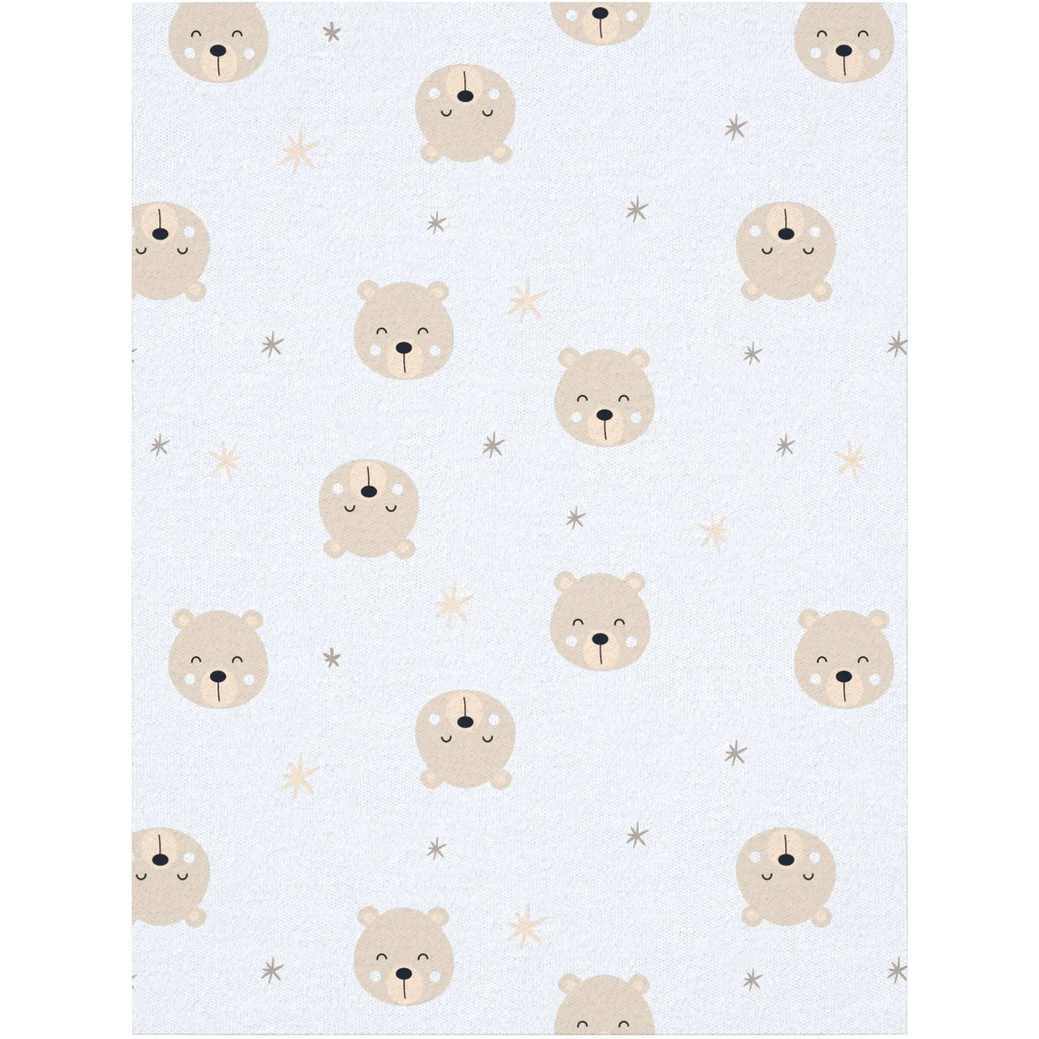 Name It Oxford Tan Nightsuit 2-pack Zip Oxford Bear Noos