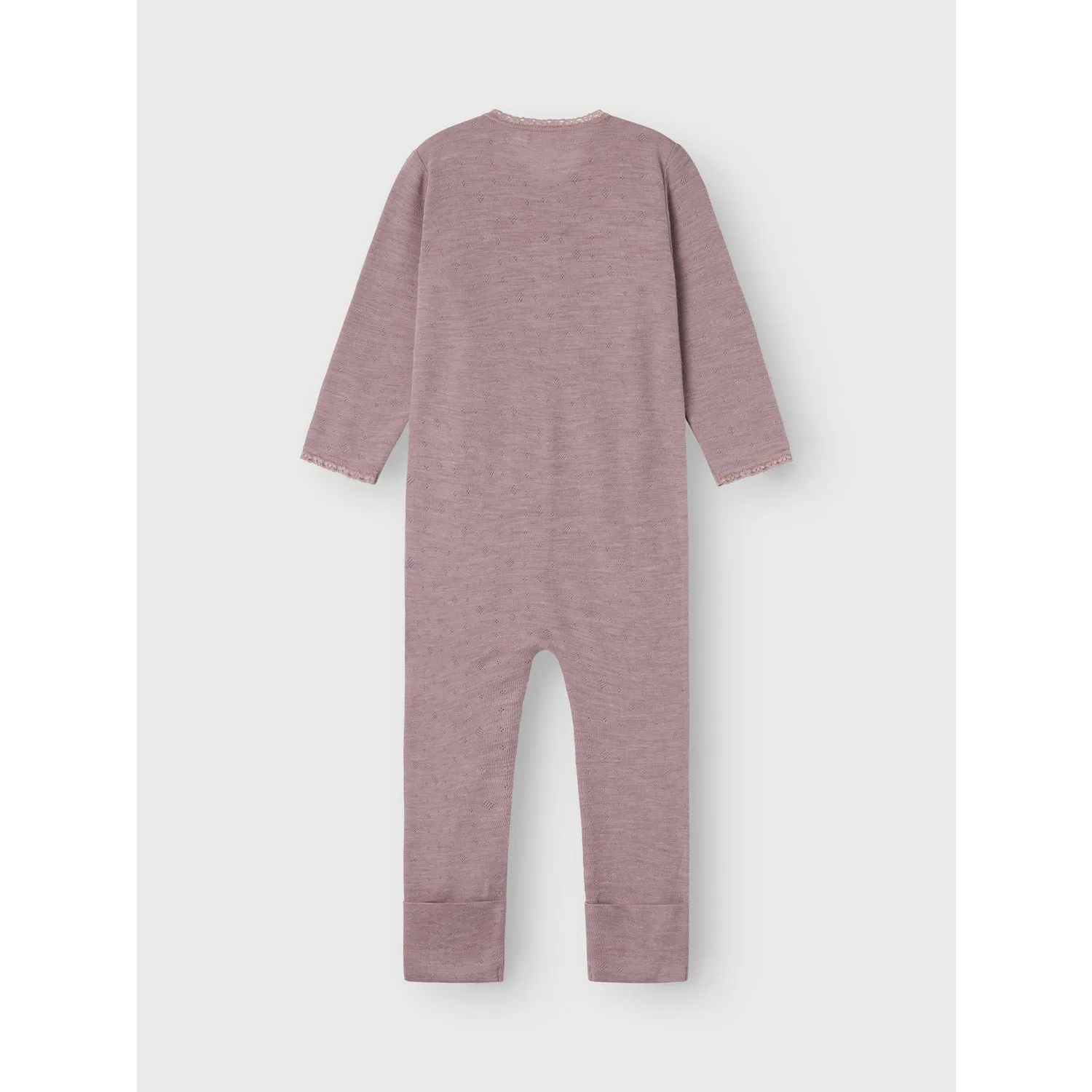 Name It Purple Dove Wang Wool Needle Nightsuit Solid Noos