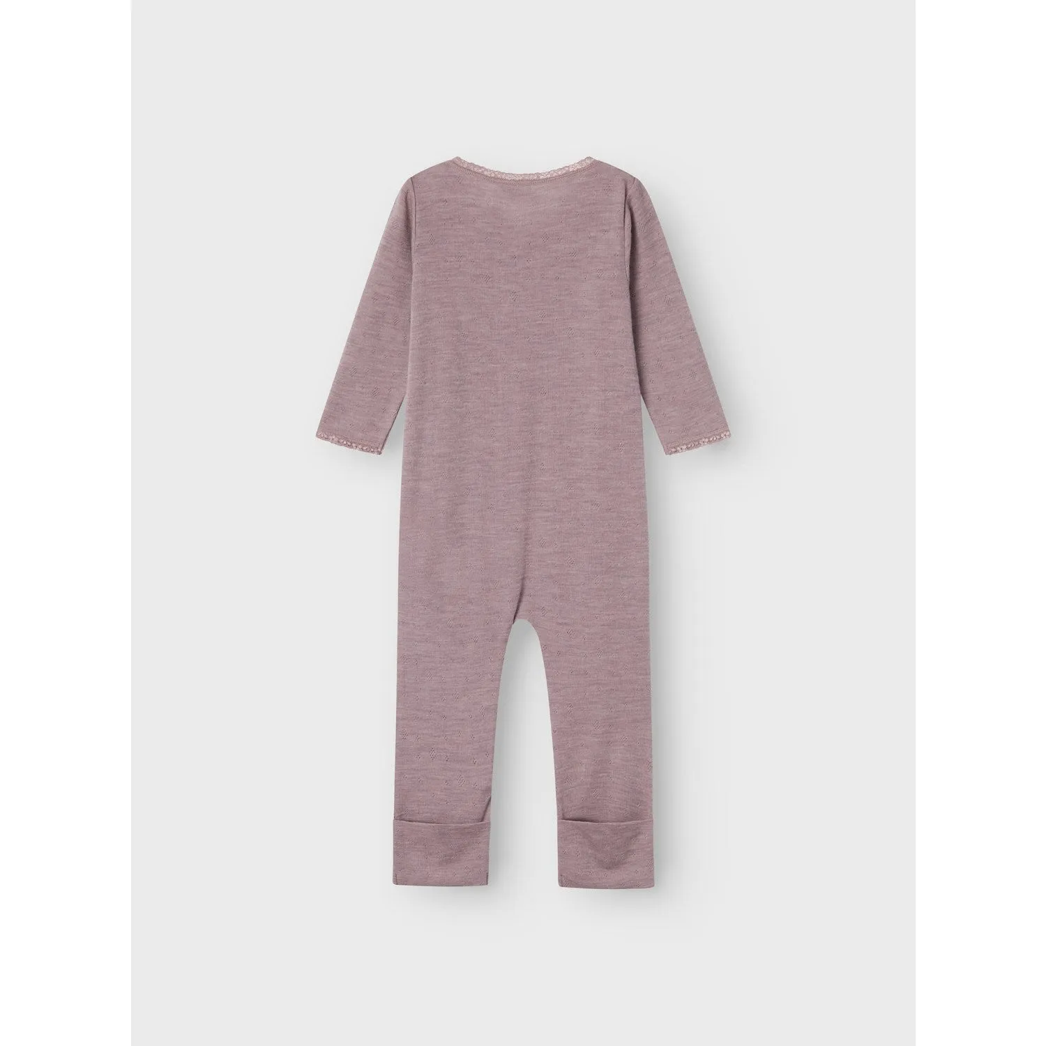 Name It Purple Dove Wang Wool Needle Nightsuit Solid Noos