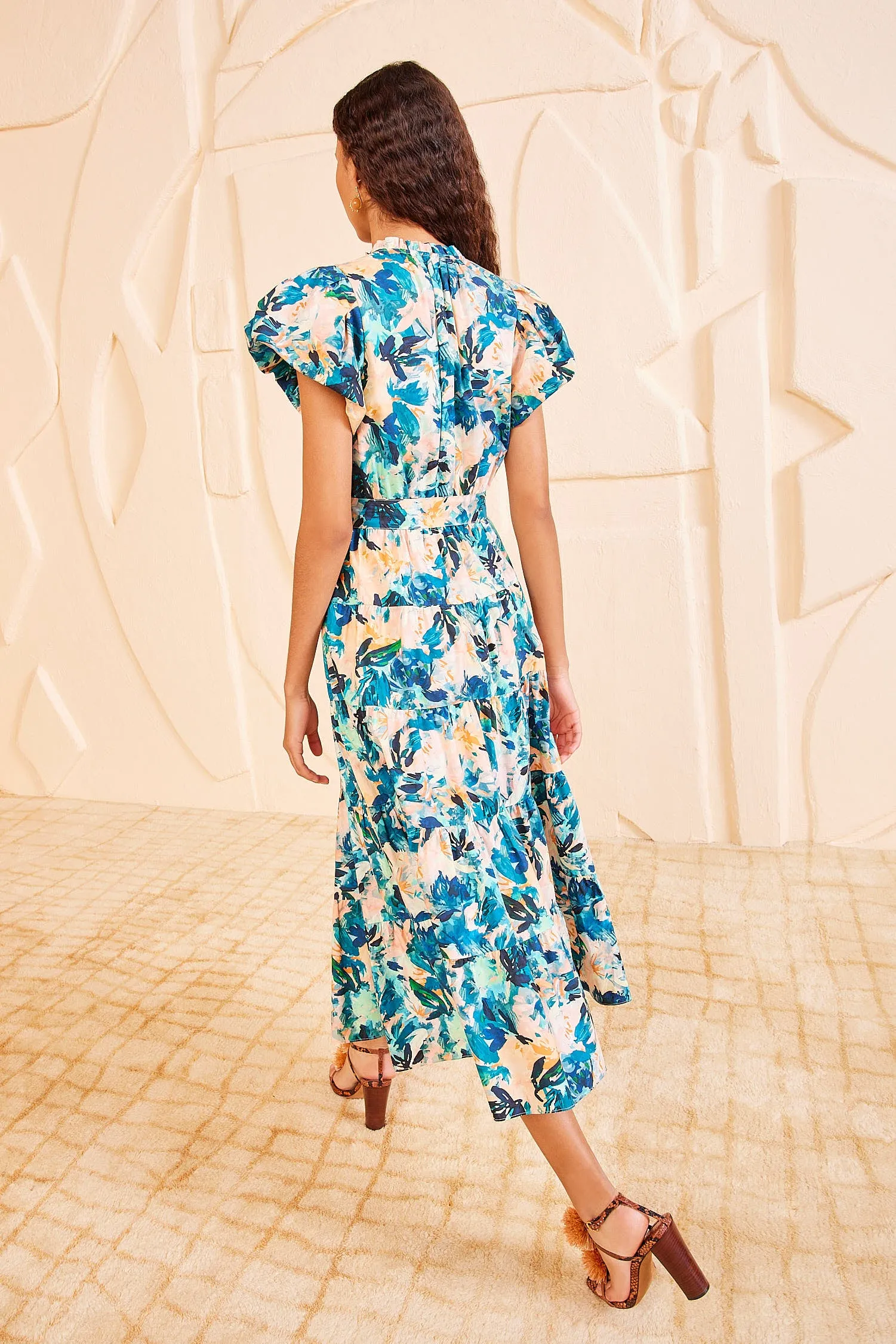 Ottilie Dress - Delphinium Ulla Johnson