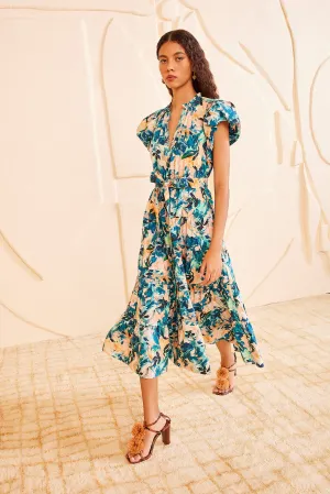 Ottilie Dress - Delphinium Ulla Johnson