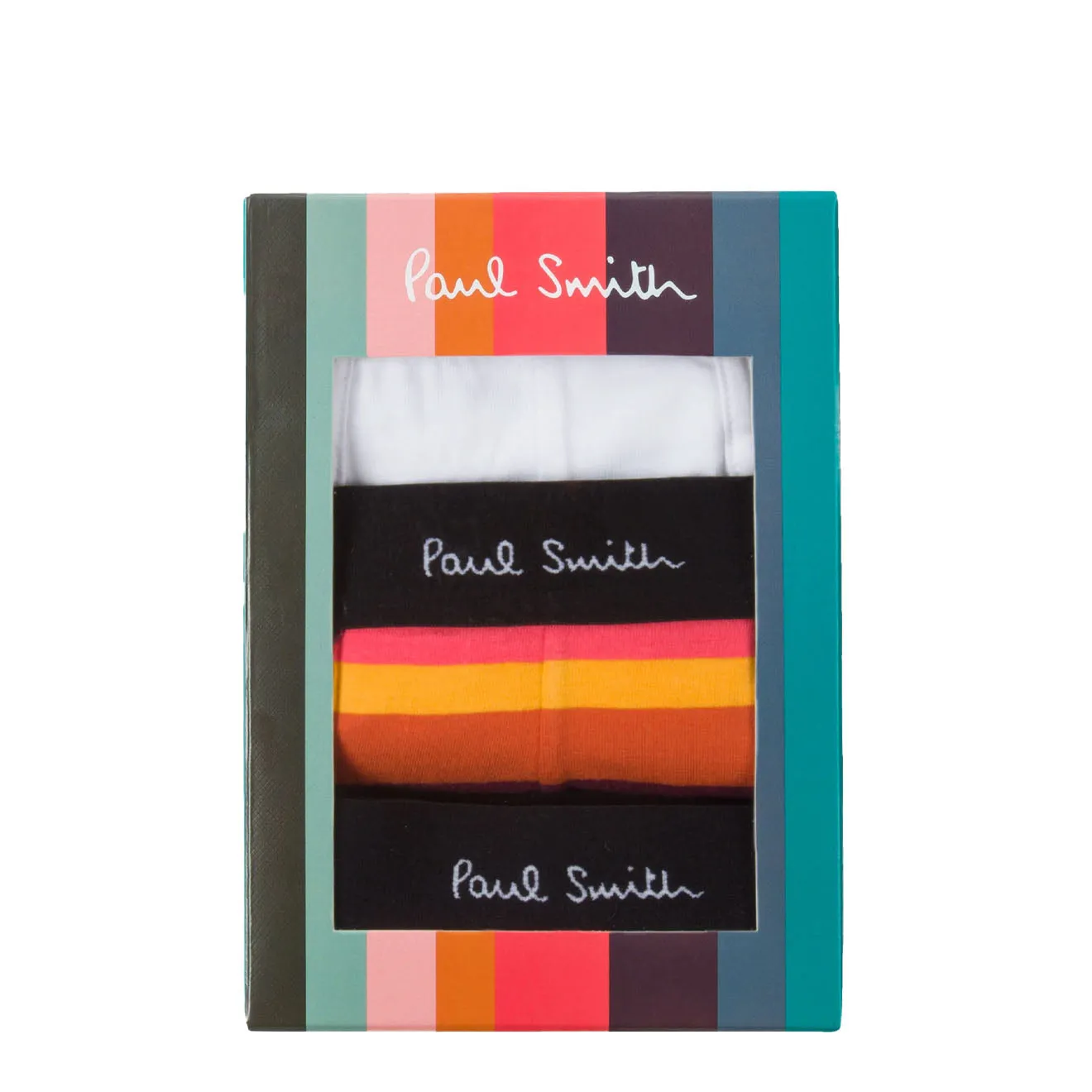 Paul Smith Mixed Boxer Briefs Three Pack Artist Stripe