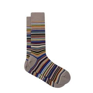 Paul Smith Sock Farley Stripe Slate
