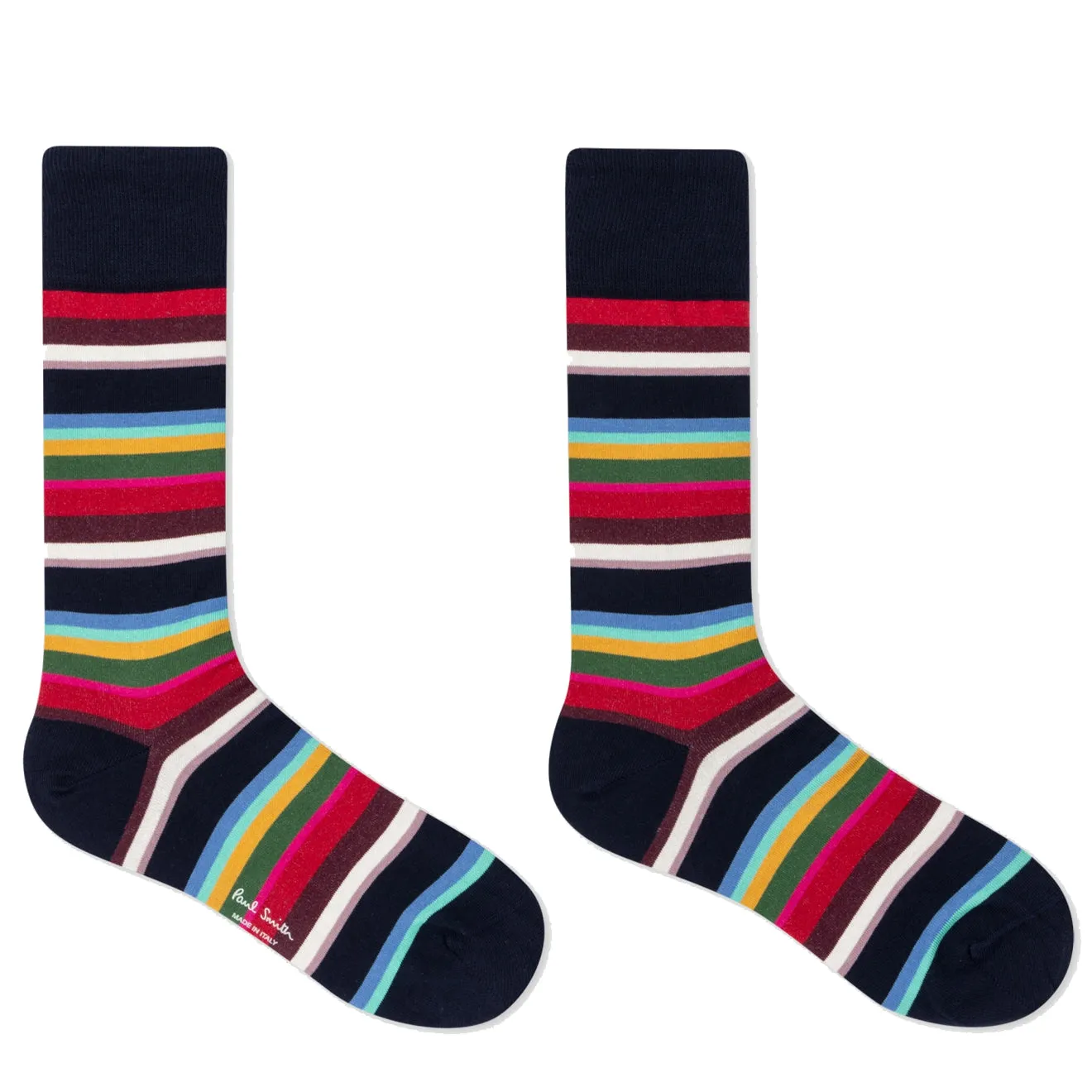 Paul Smith Sock Franklin Stripe Navy