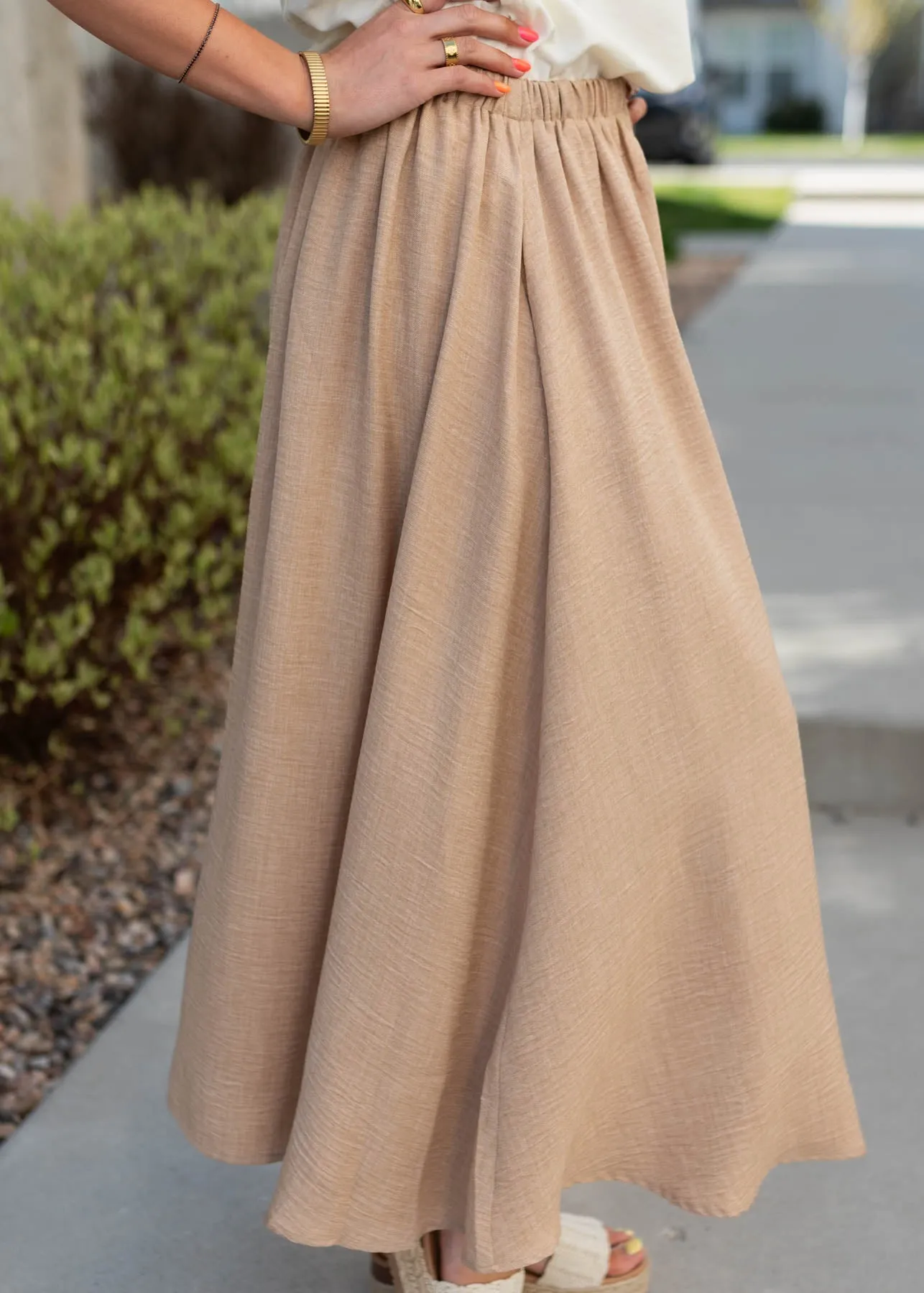Penny Tan High Waist Skirt