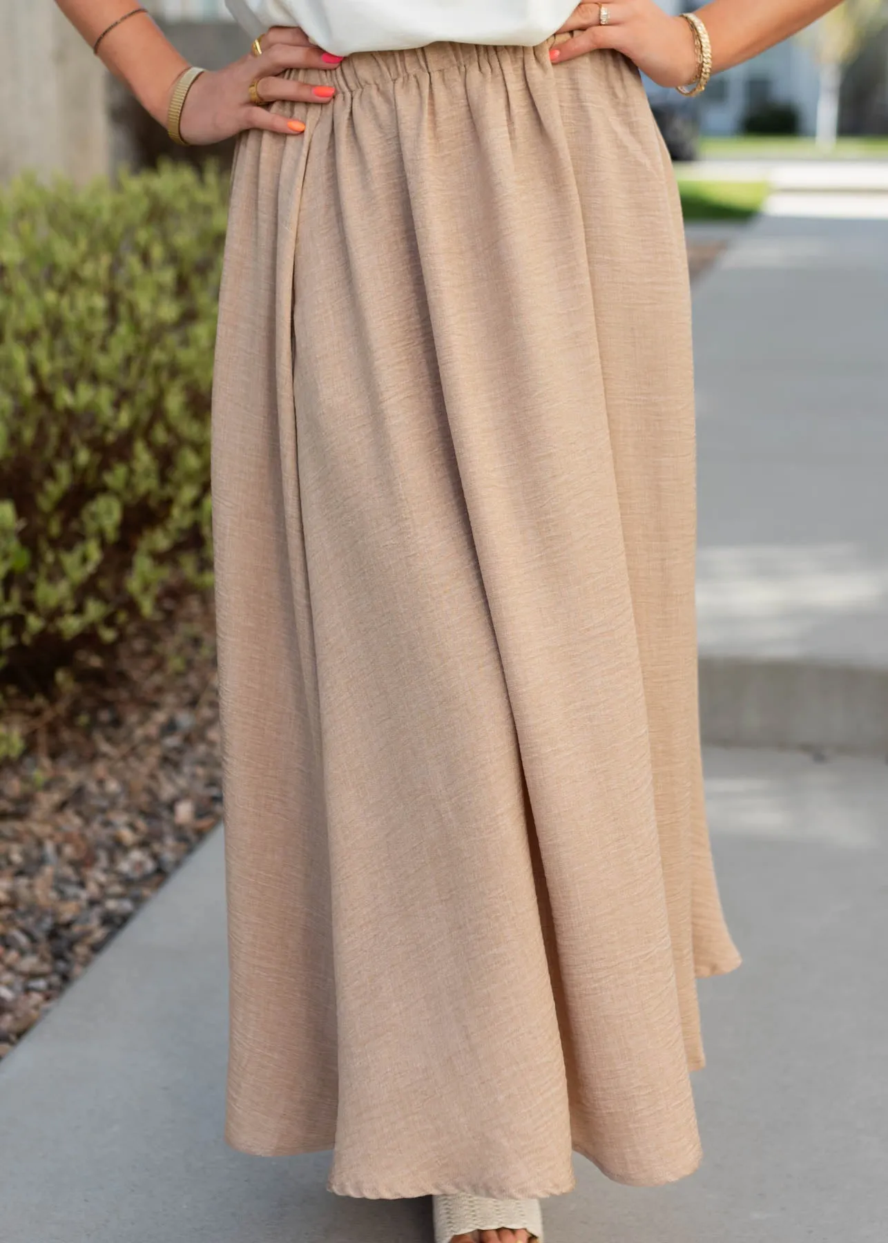 Penny Tan High Waist Skirt