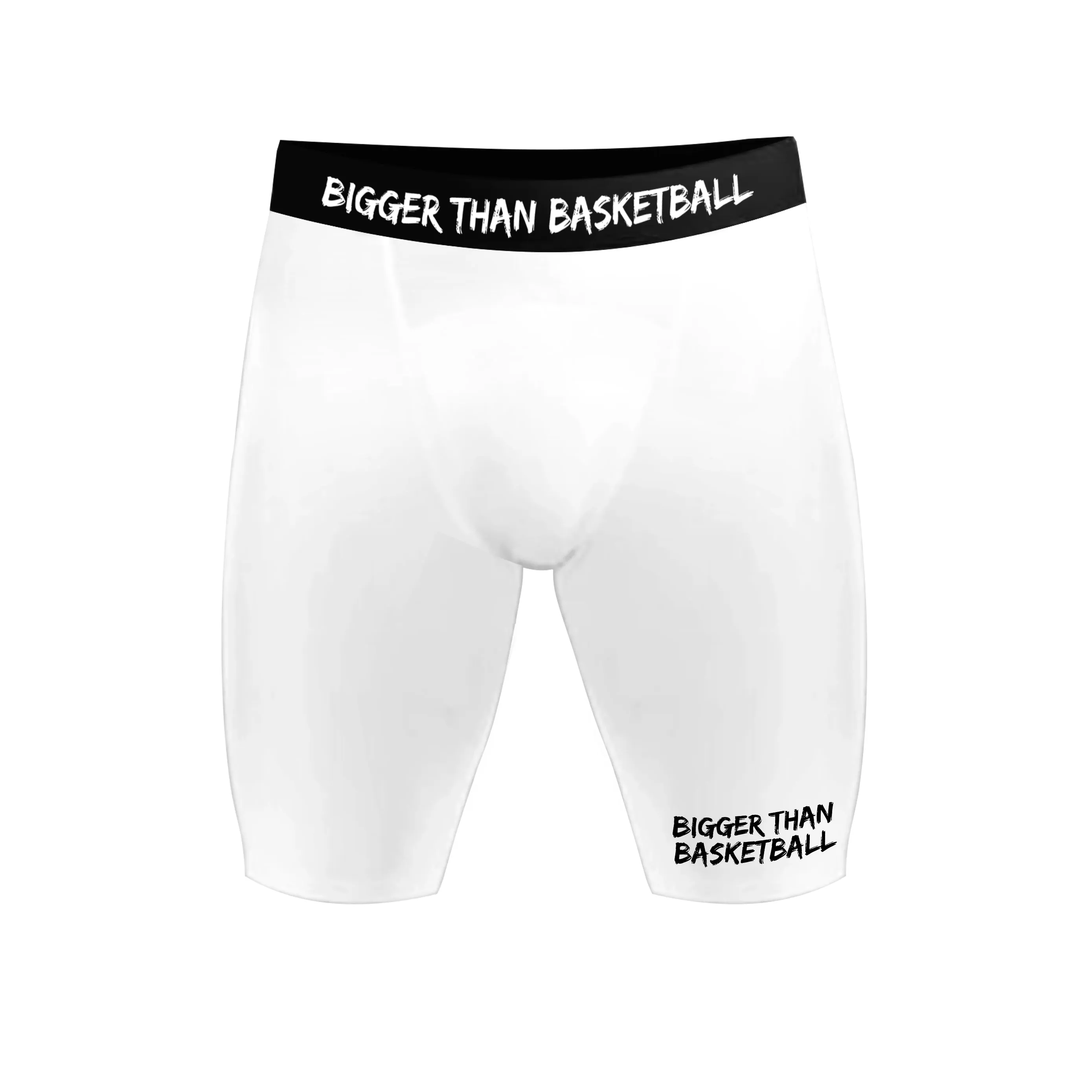 Performance Compression Underwear - White Bigger Than Basketball