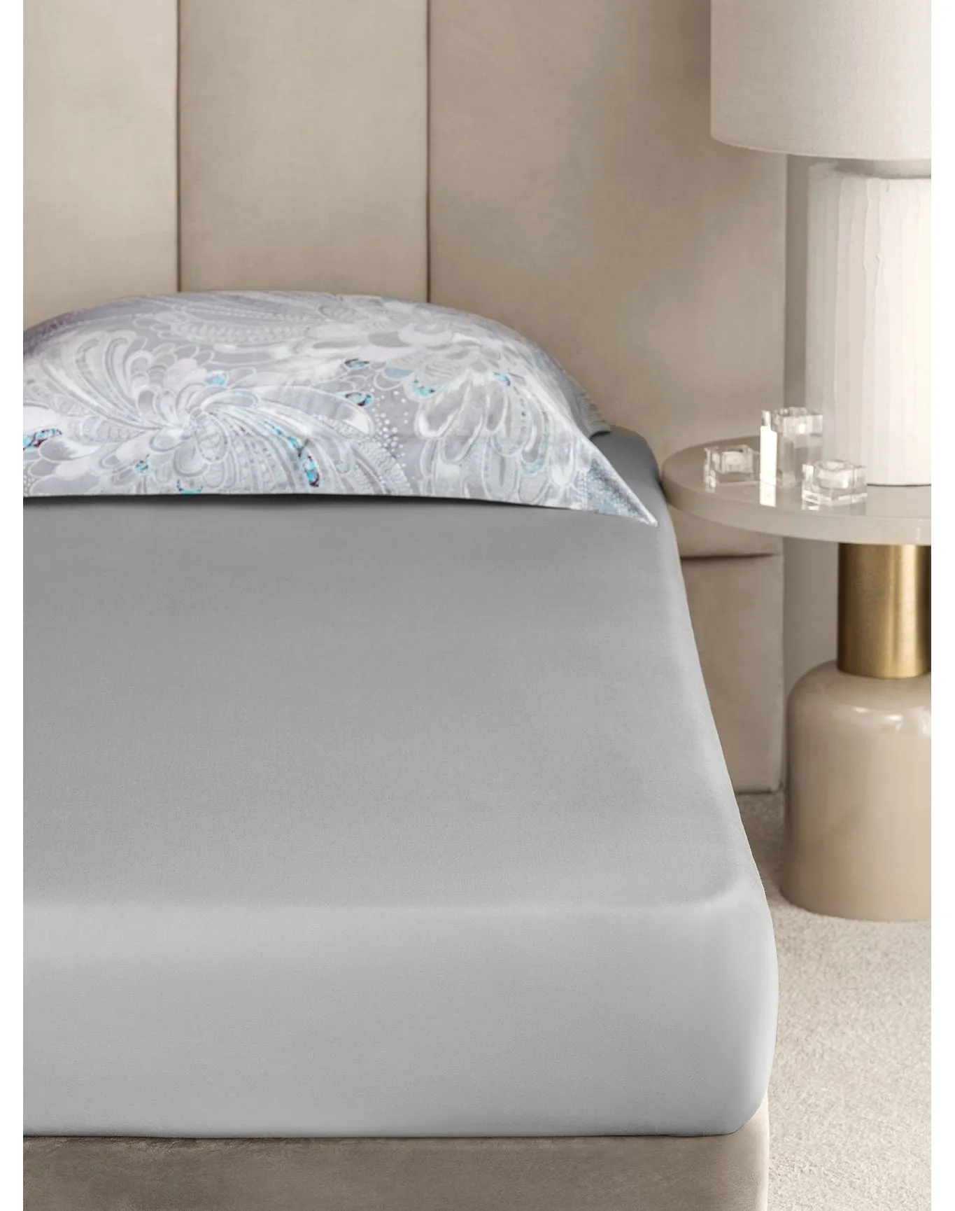 Perla Flat Sheet | Grey TOGAS