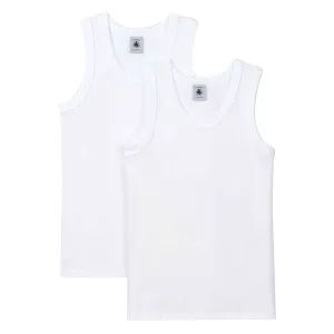 Petit Bateau Débardeurs Underwear 2-pack White
