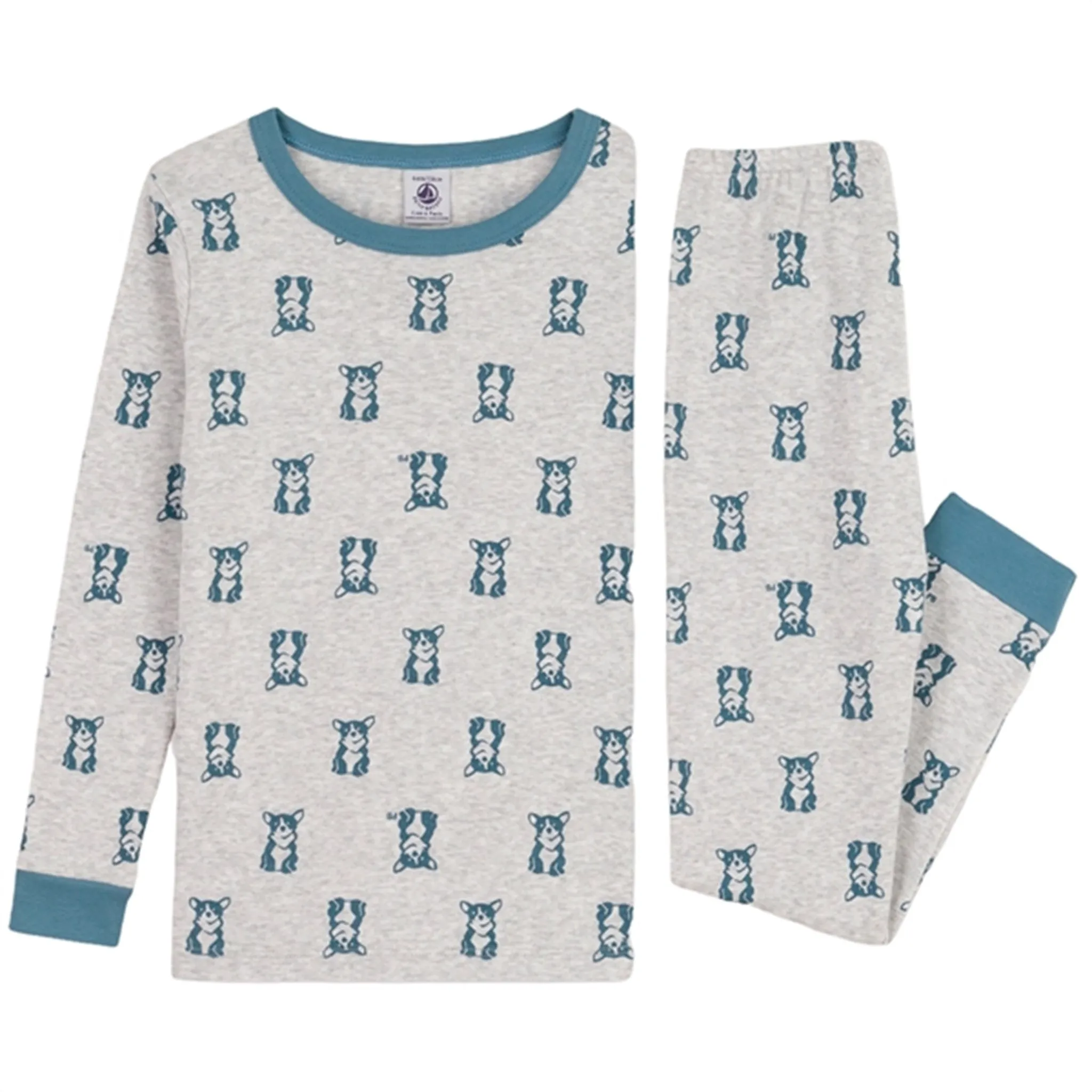 Petit Bateau Pyjamas Grey