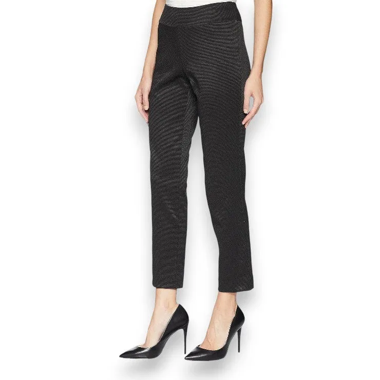 PULL ON PIQUE ANKLE PANT