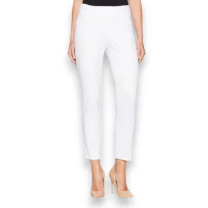 PULL ON PIQUE ANKLE PANT