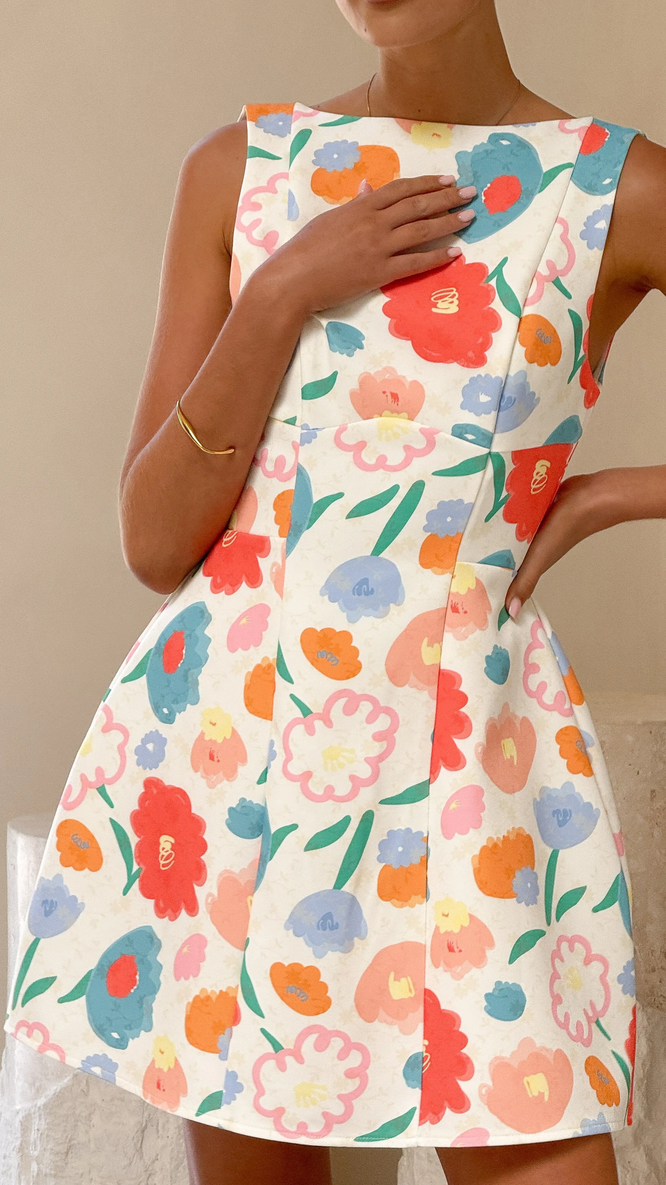Rafiki Mini Dress - Floral Dream Billy J