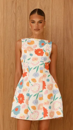 Rafiki Mini Dress - Floral Dream Billy J