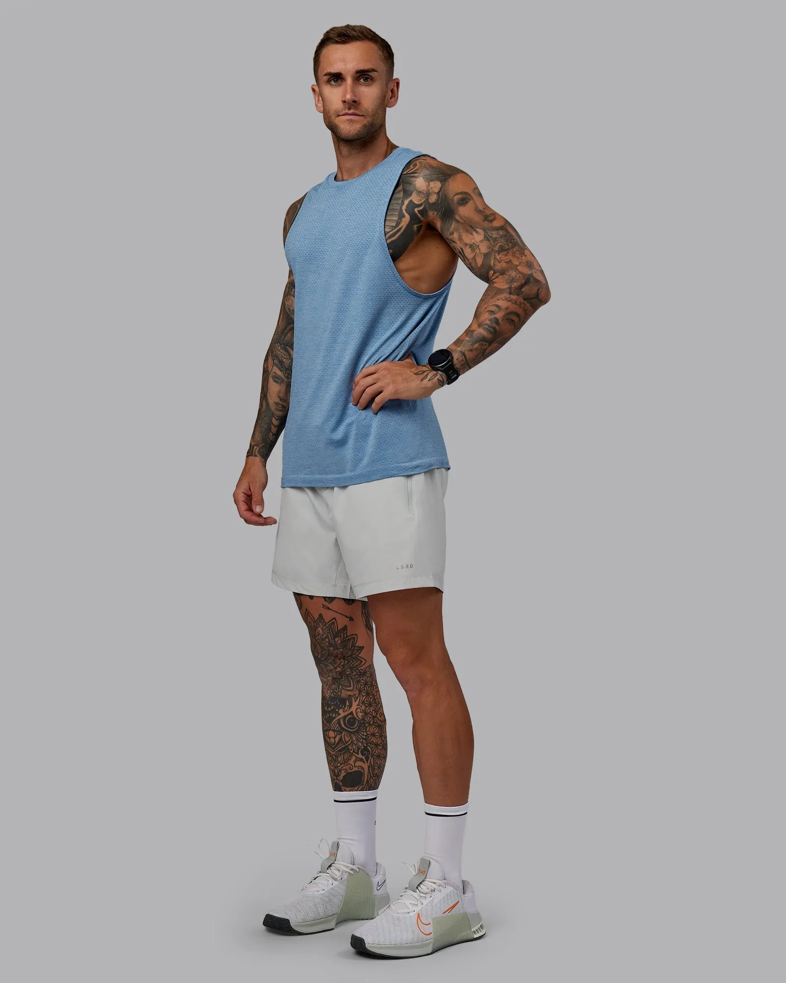 Rep Lined Performance Short 5" - Digital Mist