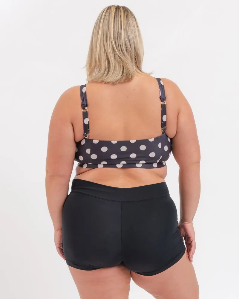 Retro Dot Scoop Bralette