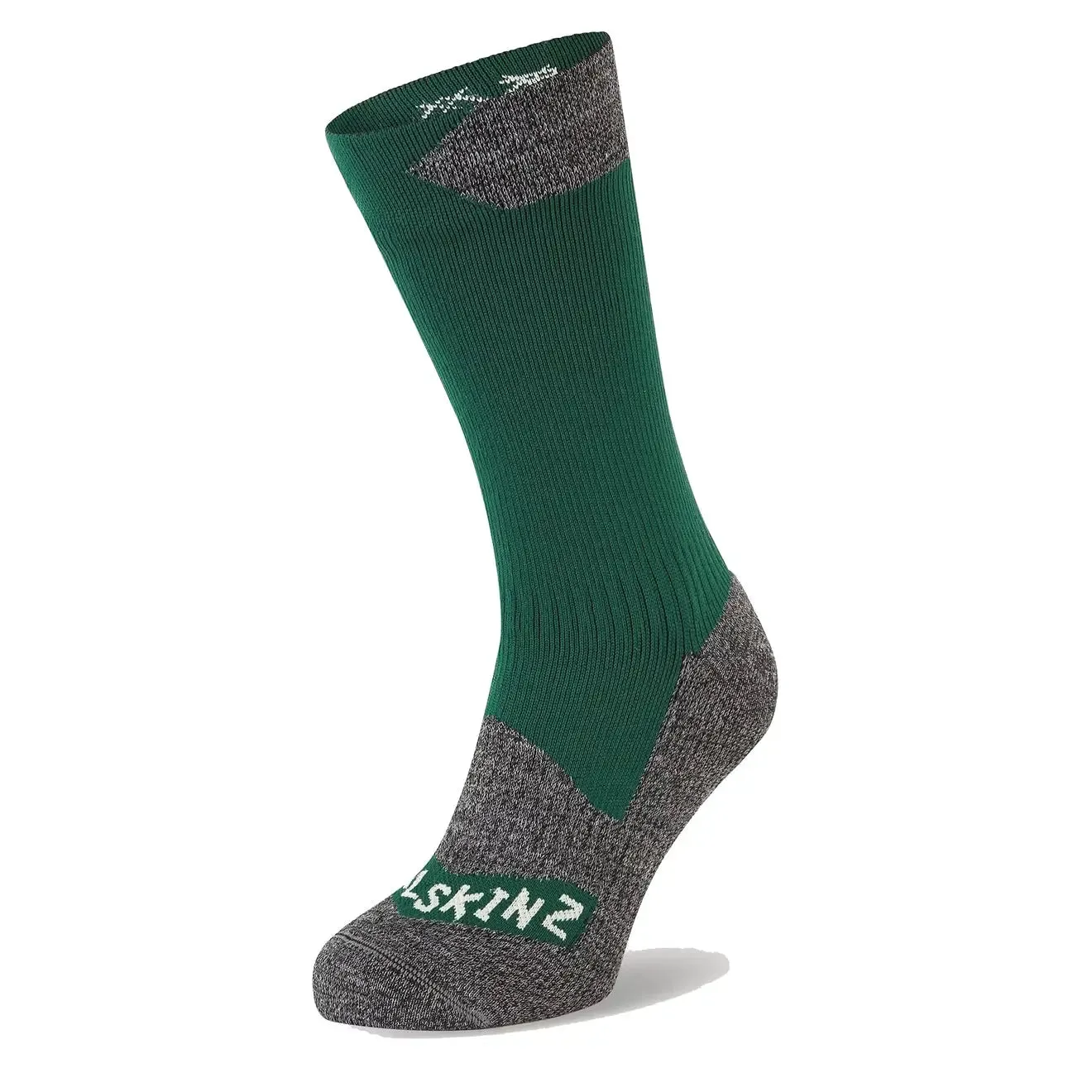 Sealskinz Raynham WP Sock Green / Grey Marl