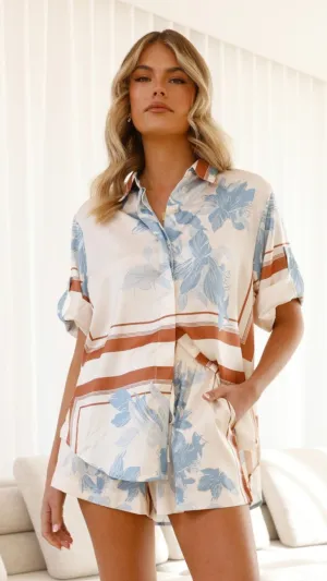 Sicily Shorts - Amore Print Billy J