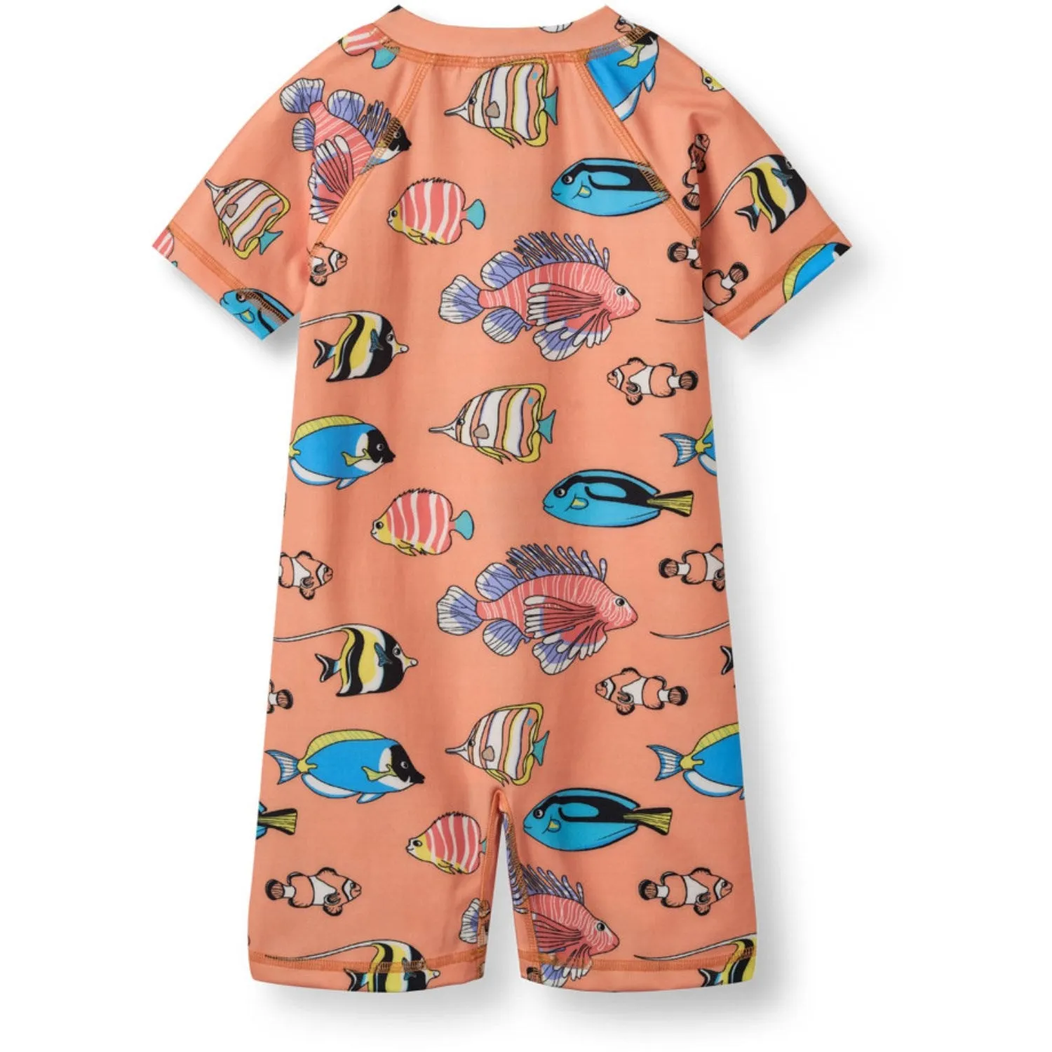 Småfolk Papaya UV50 Swimsuit With fisk