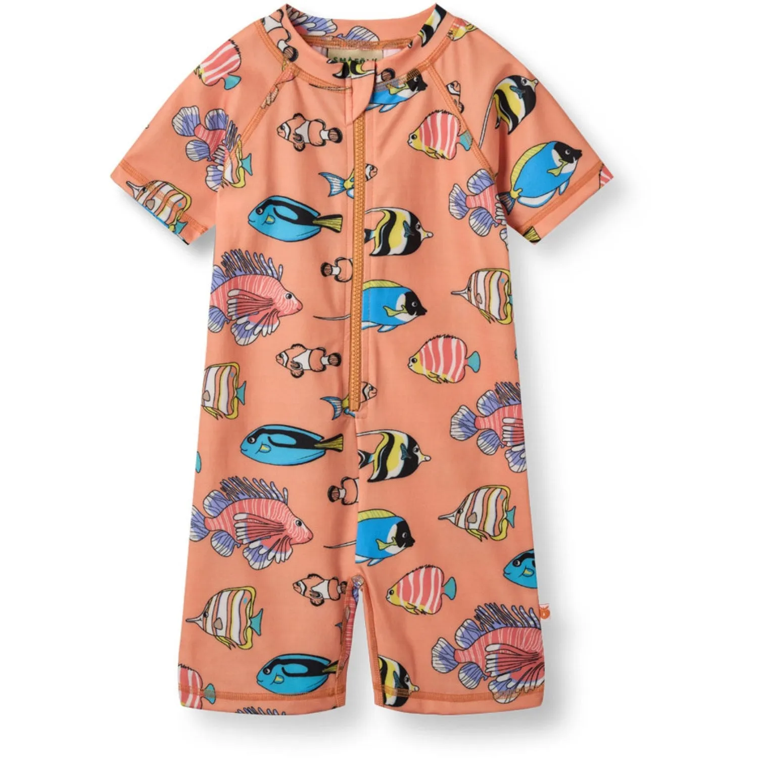 Småfolk Papaya UV50 Swimsuit With fisk