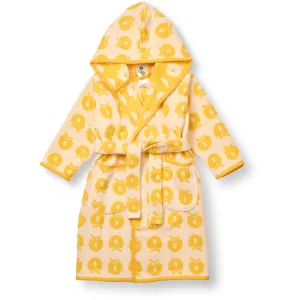 Småfolk Yellow Bathrobe With Apples