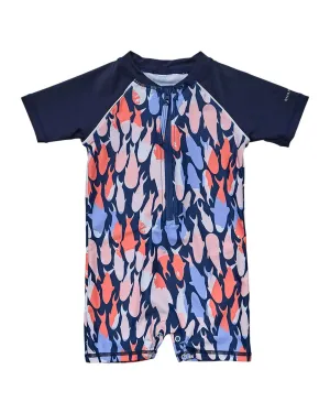 Snapper Rock Fish Frenzy Sunsuit