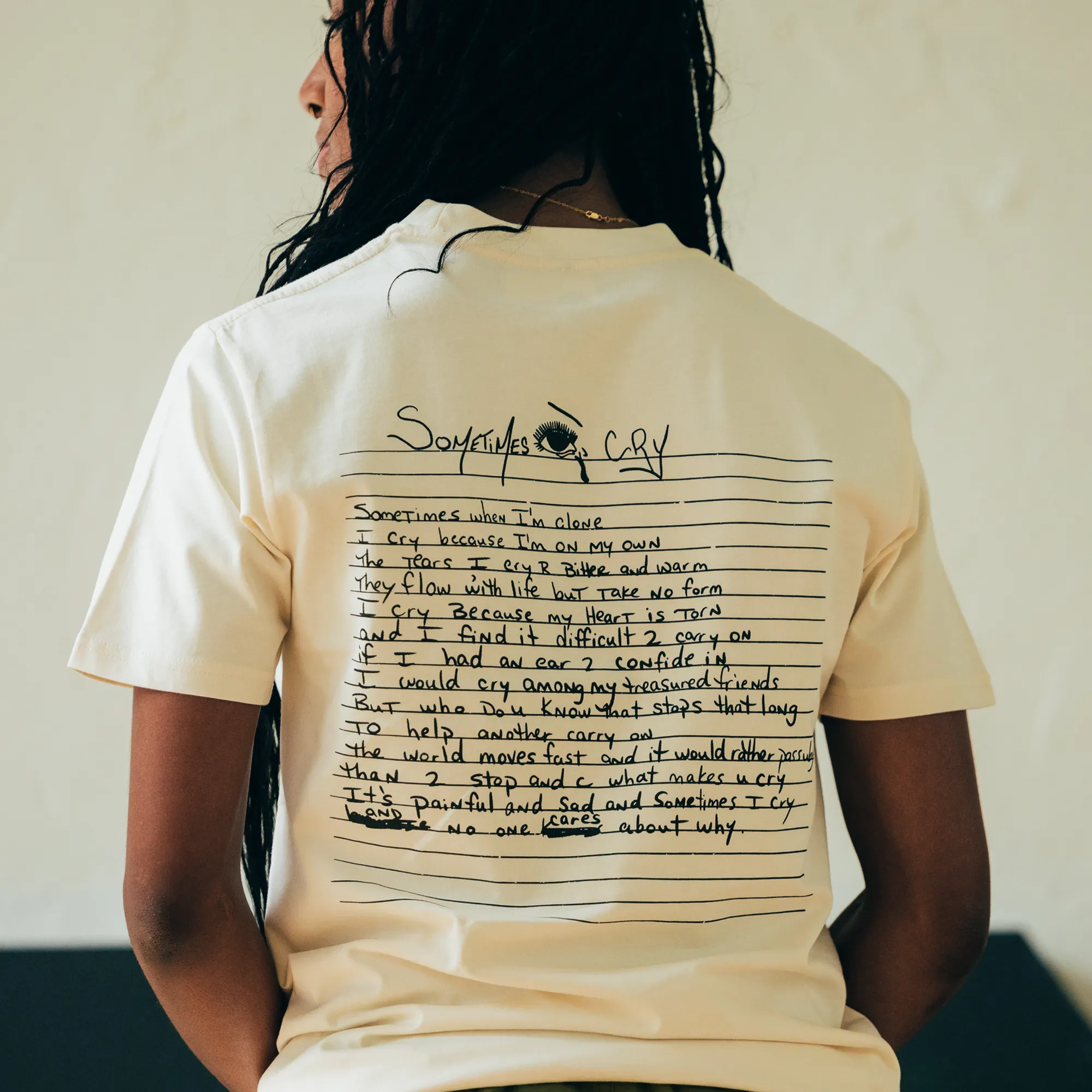 Sometimes Eye Cry Tee