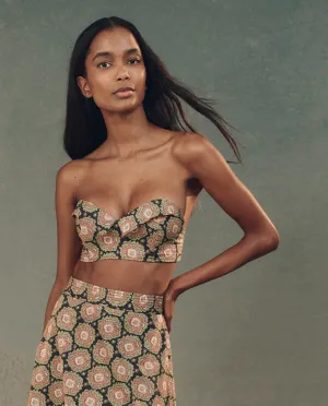 The Bustier Top. -- Heirloom Paisley The Great