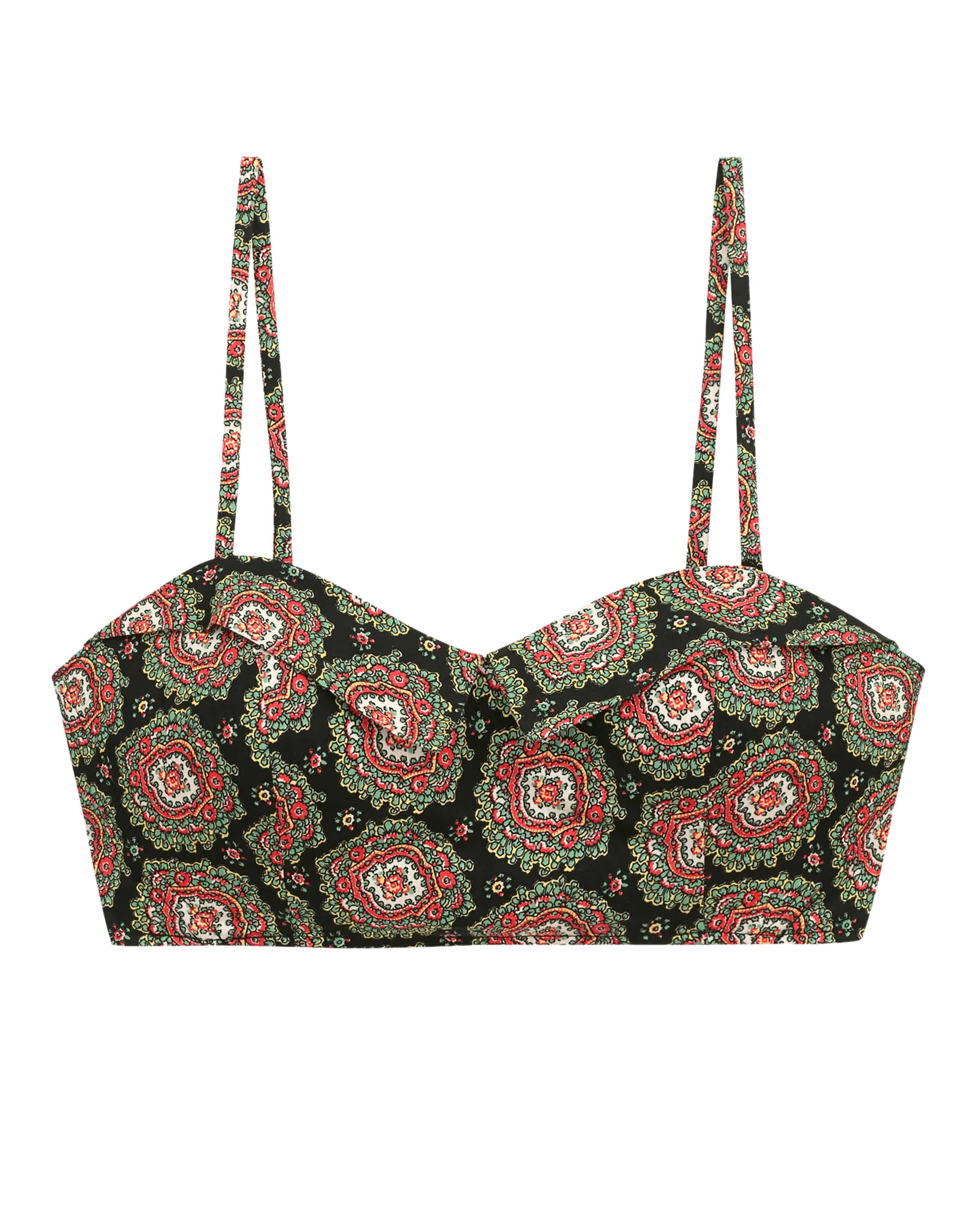 The Bustier Top. -- Heirloom Paisley The Great