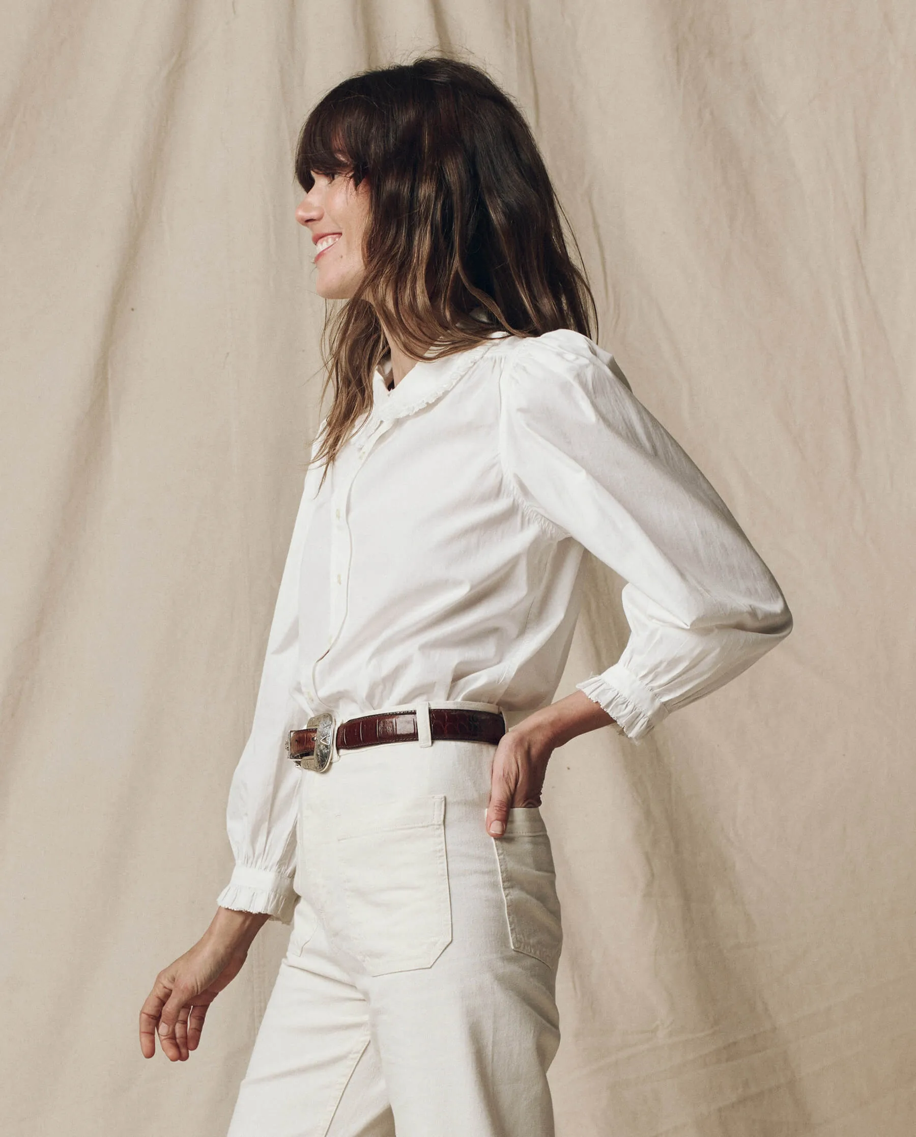 The Hemingway Top. -- White The Great
