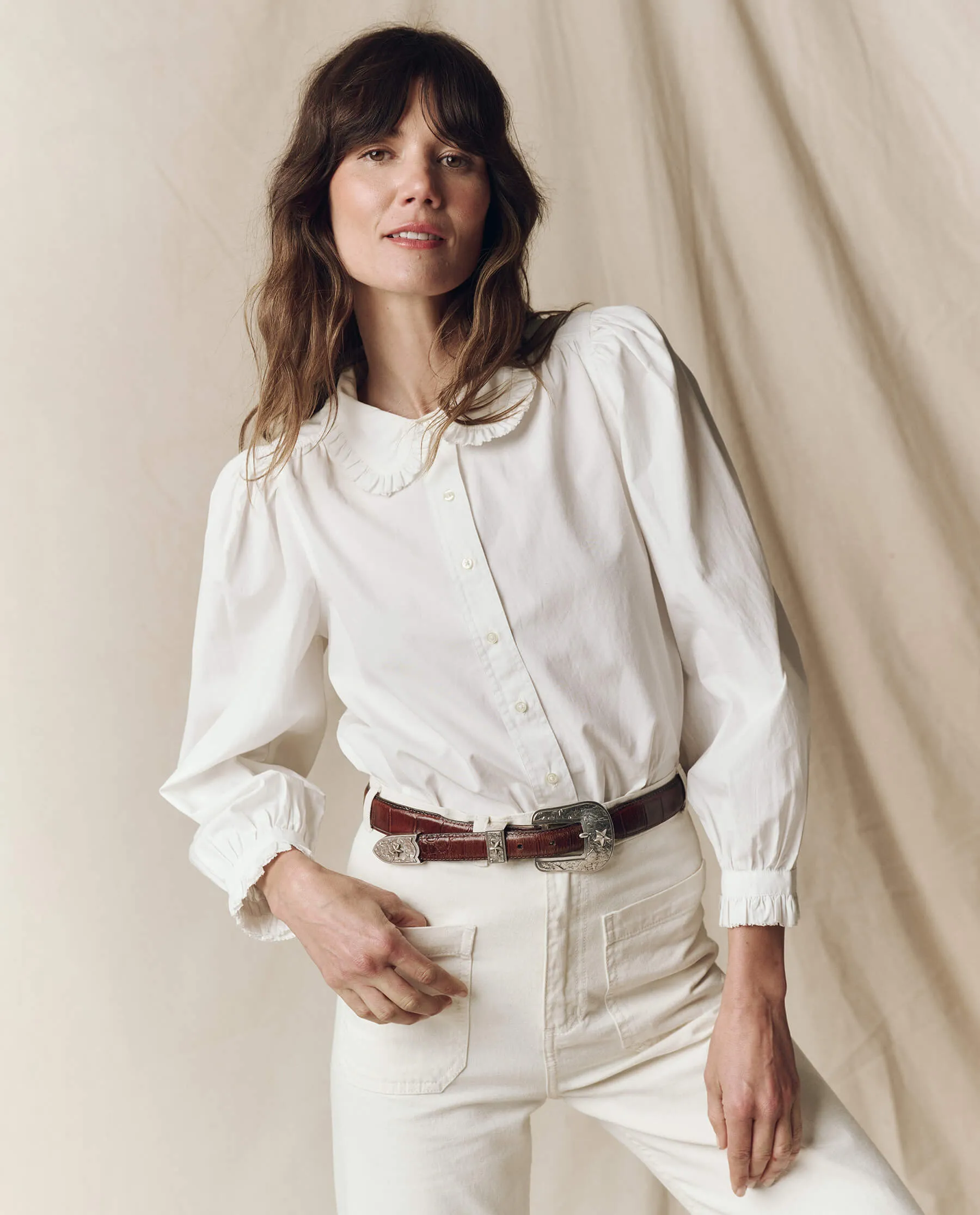 The Hemingway Top. -- White The Great