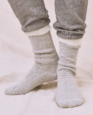 The Sweatshirt Sock. -- Heather Grey The Great