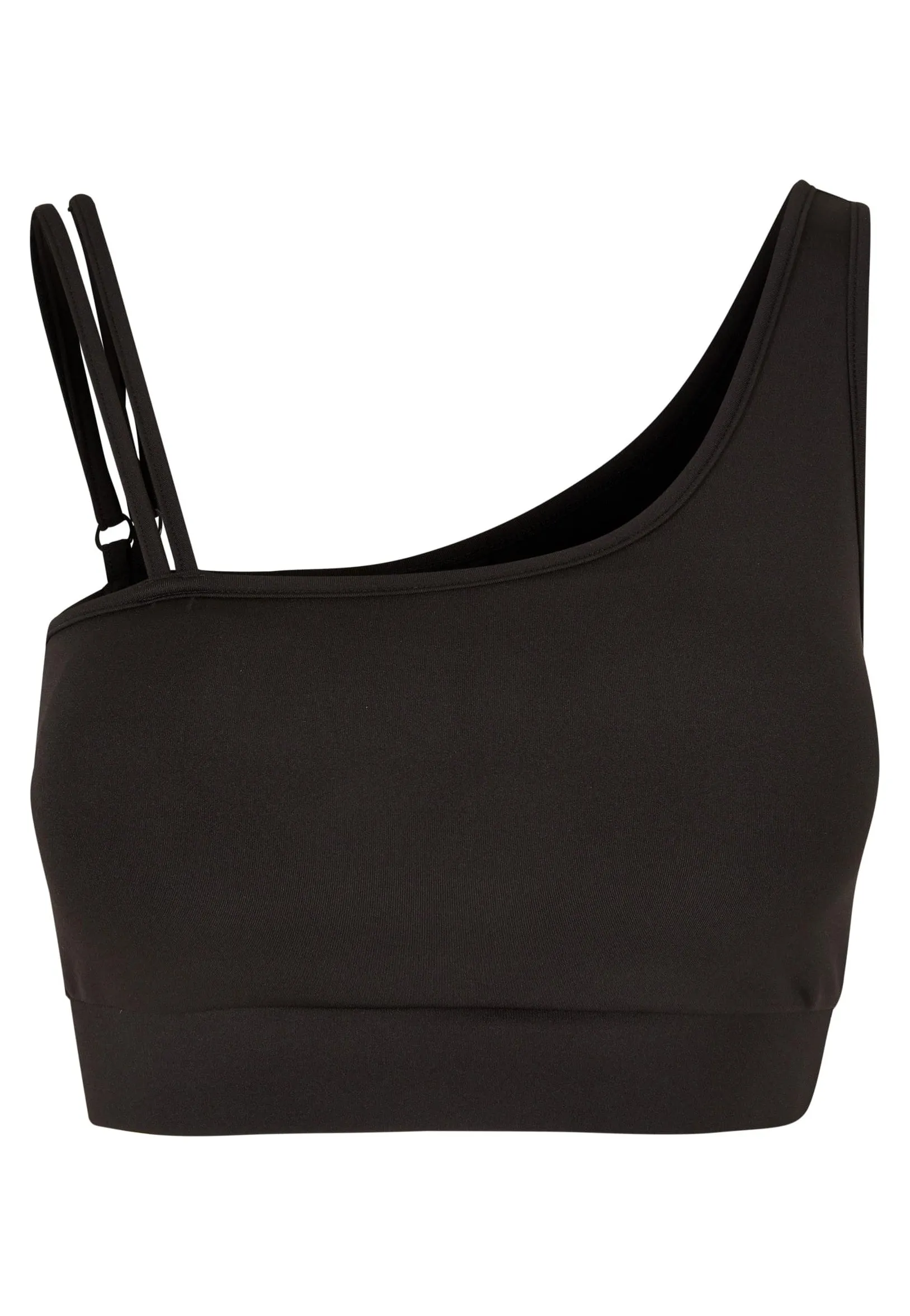 Urban Classics - Ladies Recycled Asymmetrical Black - Bra