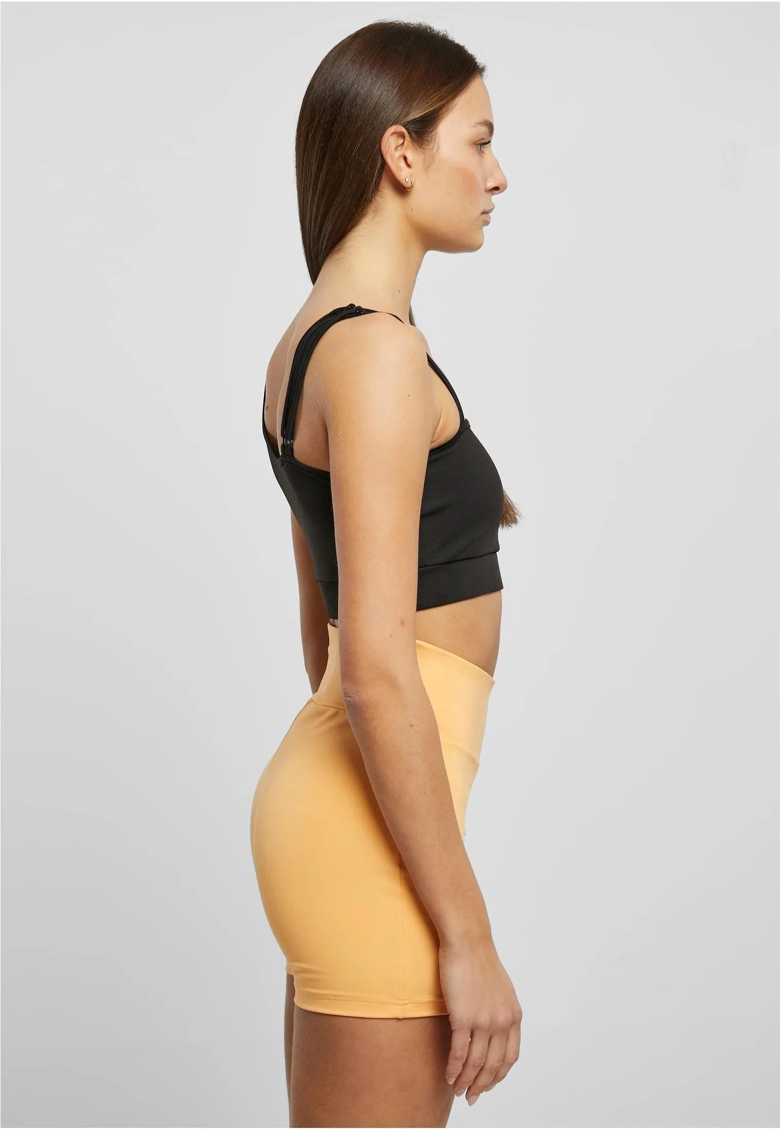 Urban Classics - Ladies Recycled Asymmetrical Black - Bra