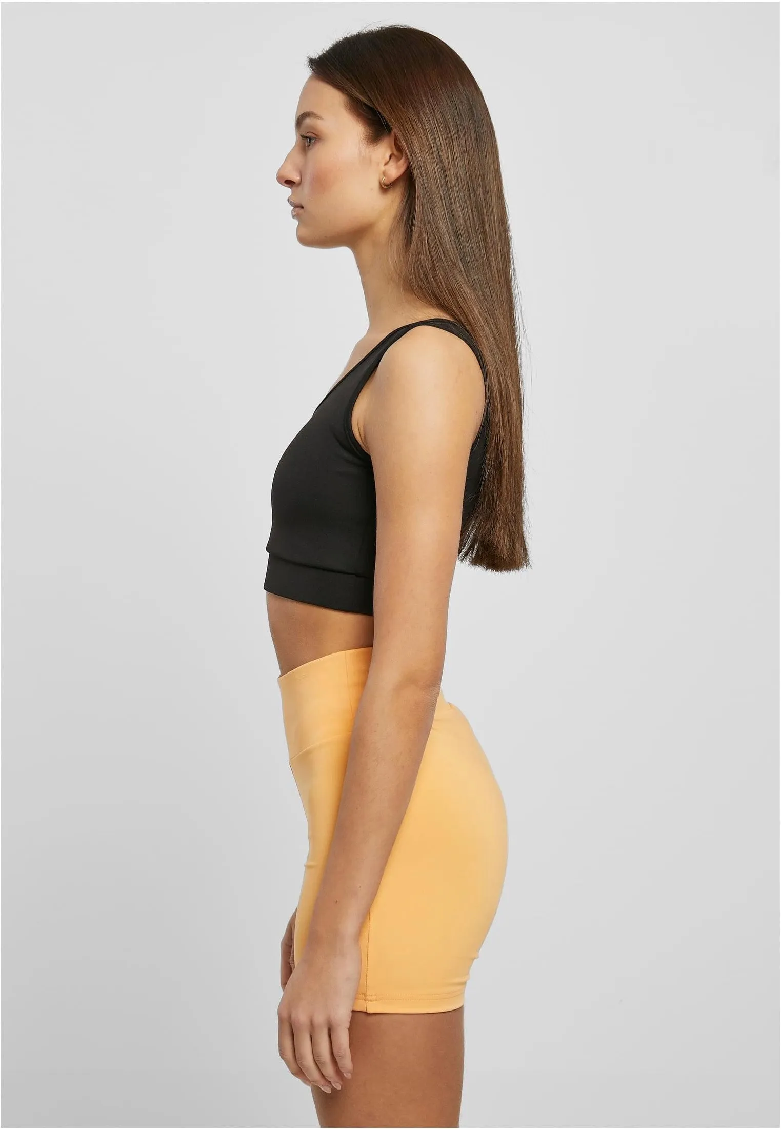 Urban Classics - Ladies Recycled Asymmetrical Black - Bra