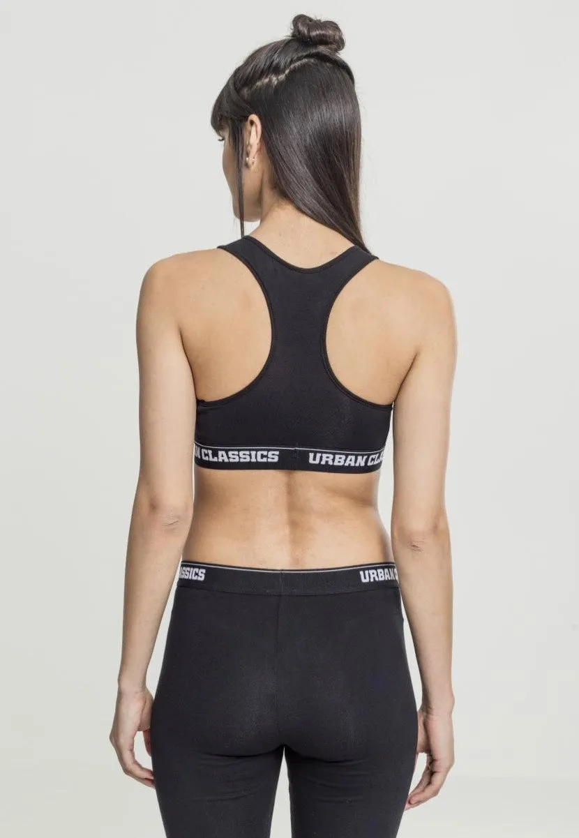 Urban Classics - Logo Black  - Bra