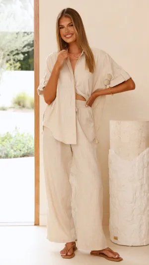 Valene Pants - Natural Billy J