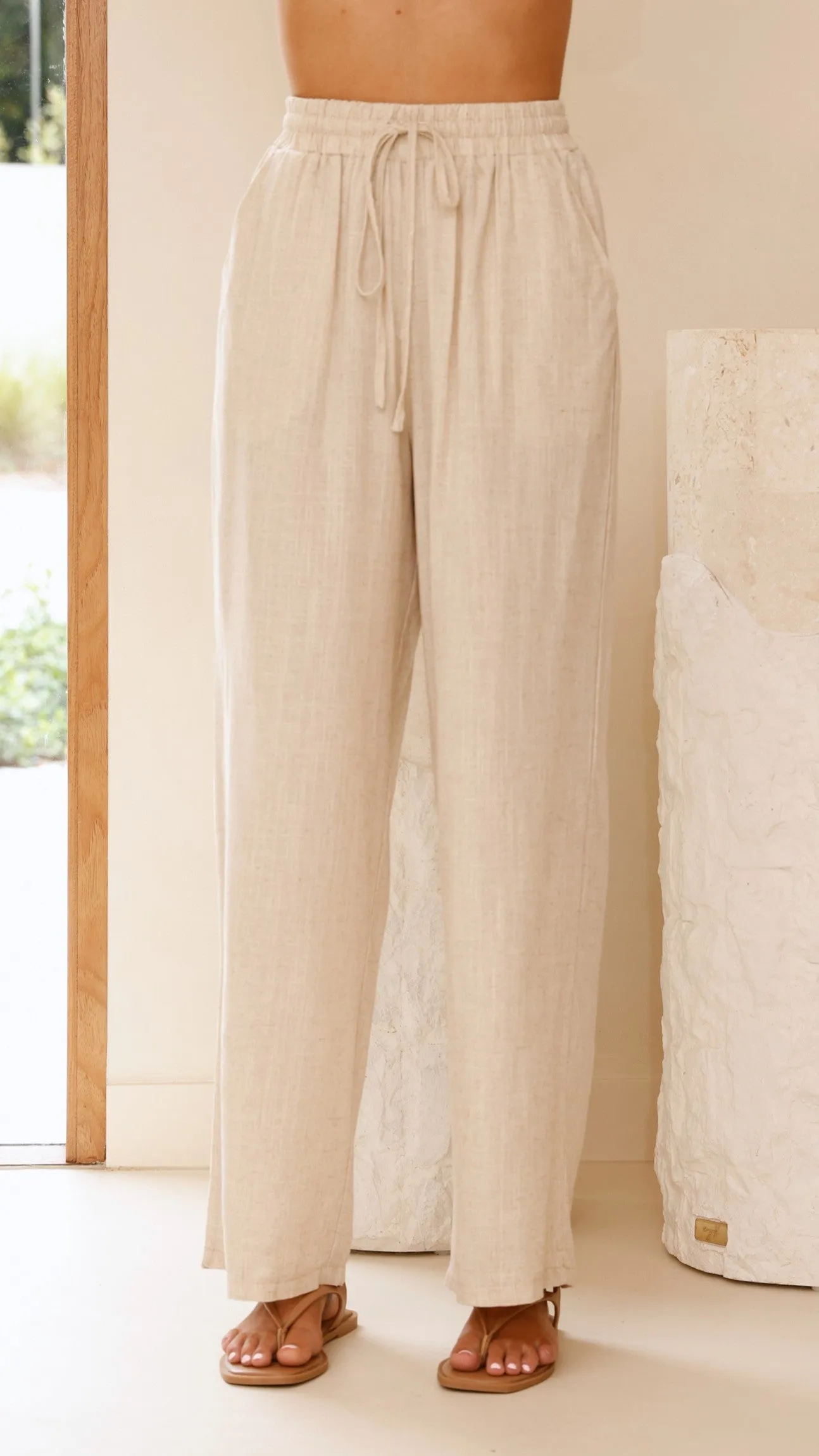 Valene Pants - Natural Billy J