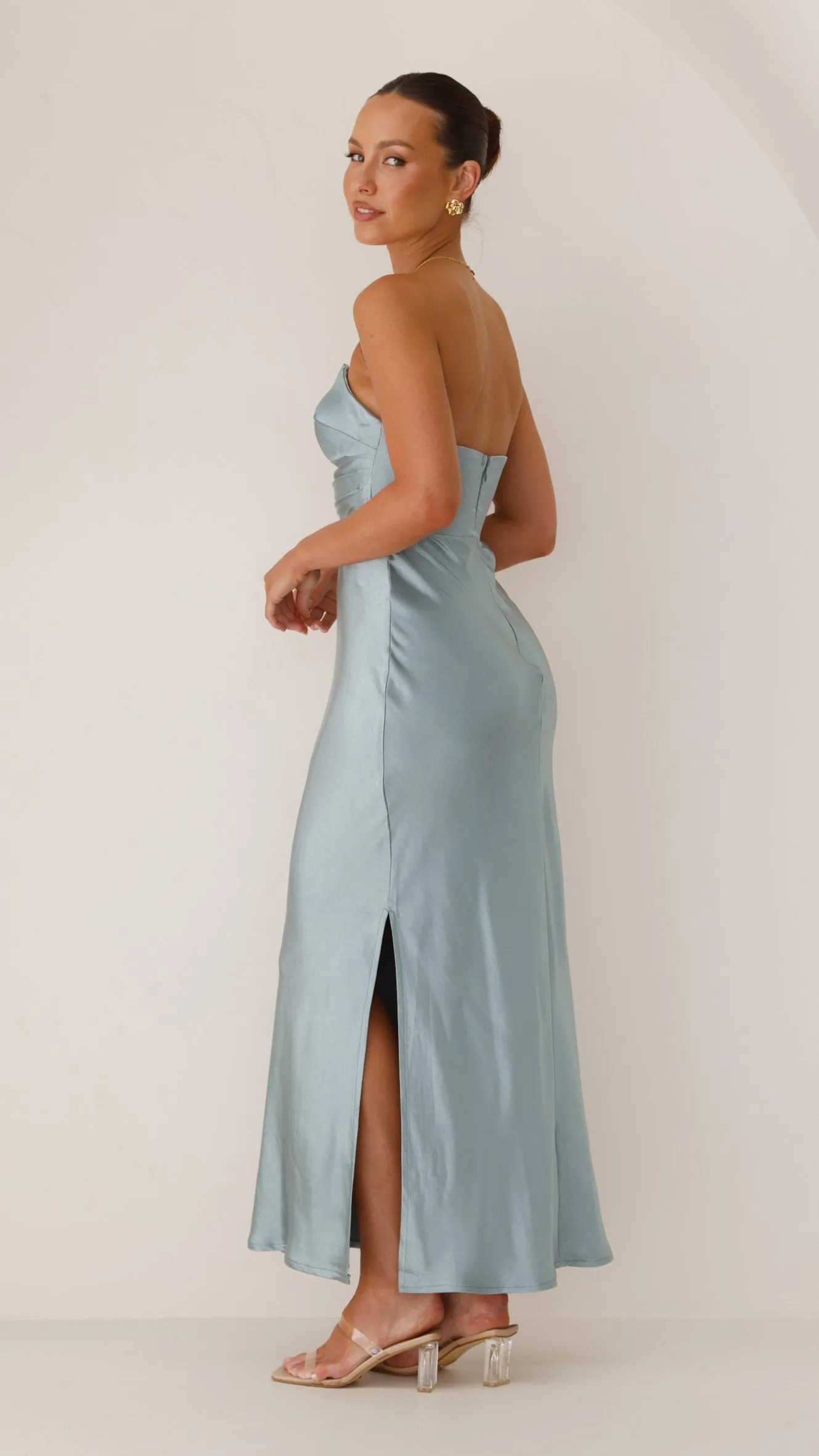 Valerie Maxi Dress - Blue Billy J
