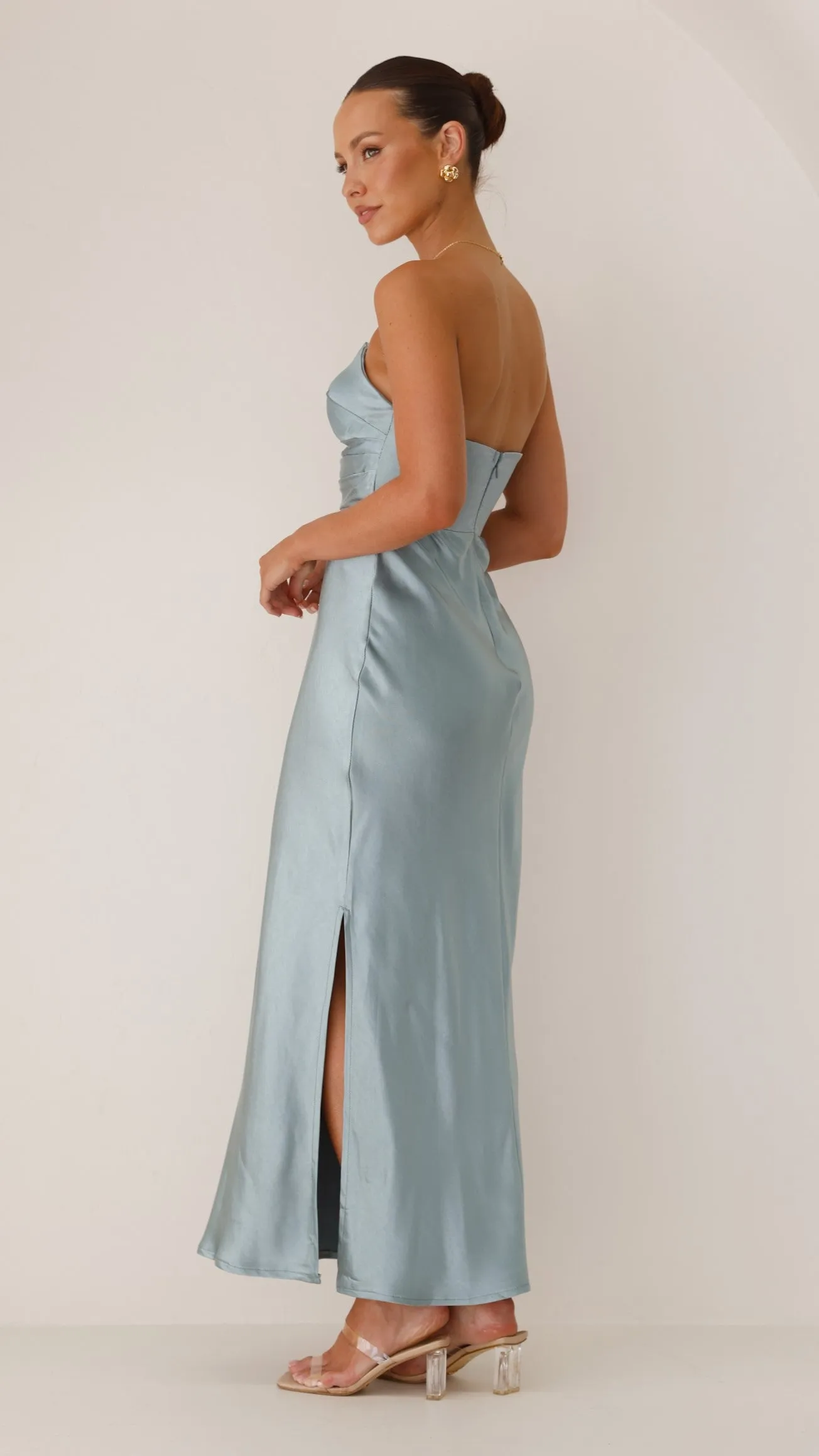 Valerie Maxi Dress - Blue Billy J