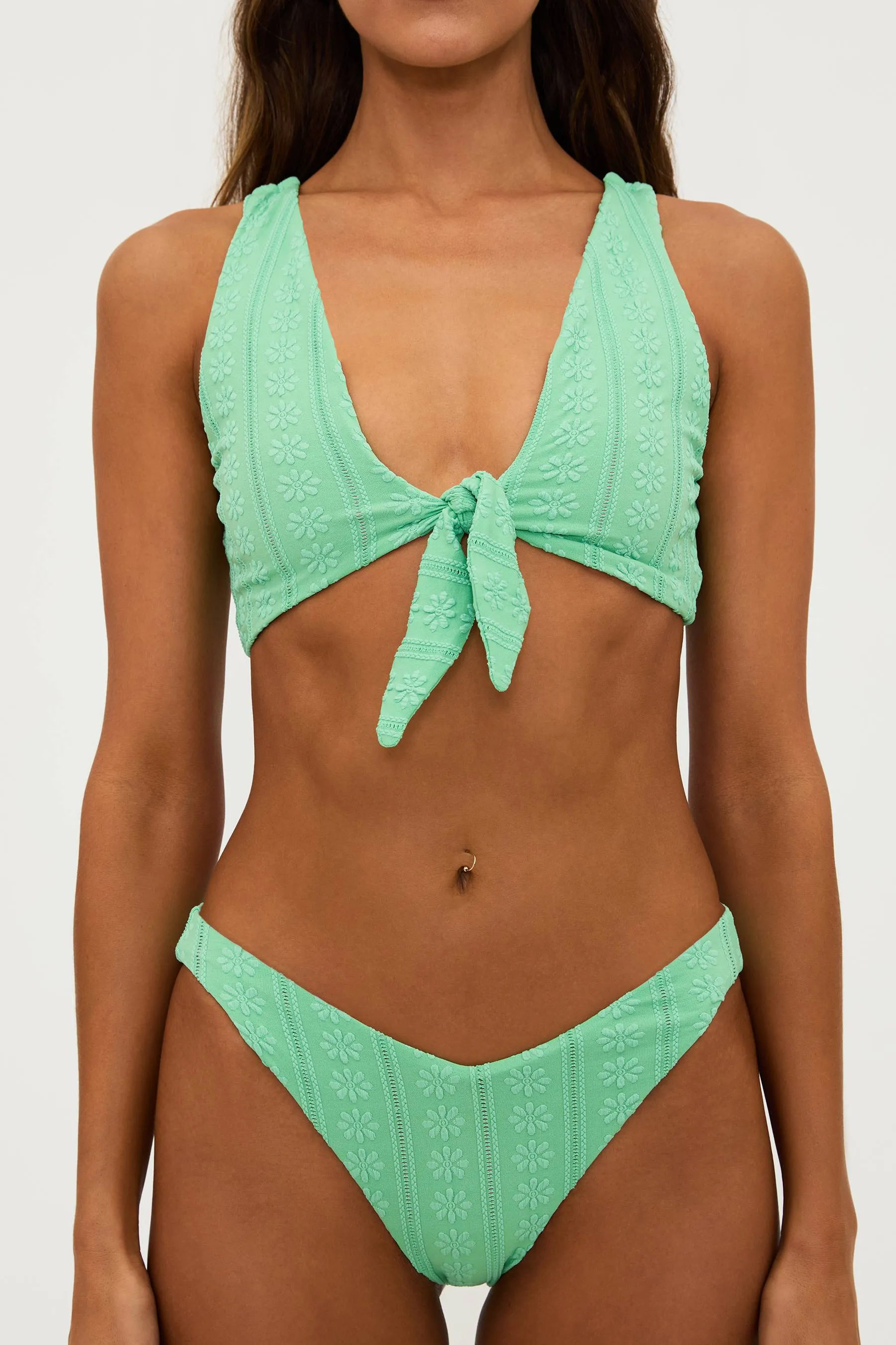 Vanessa Bottom Sage Bloom Jacquard Beach Riot